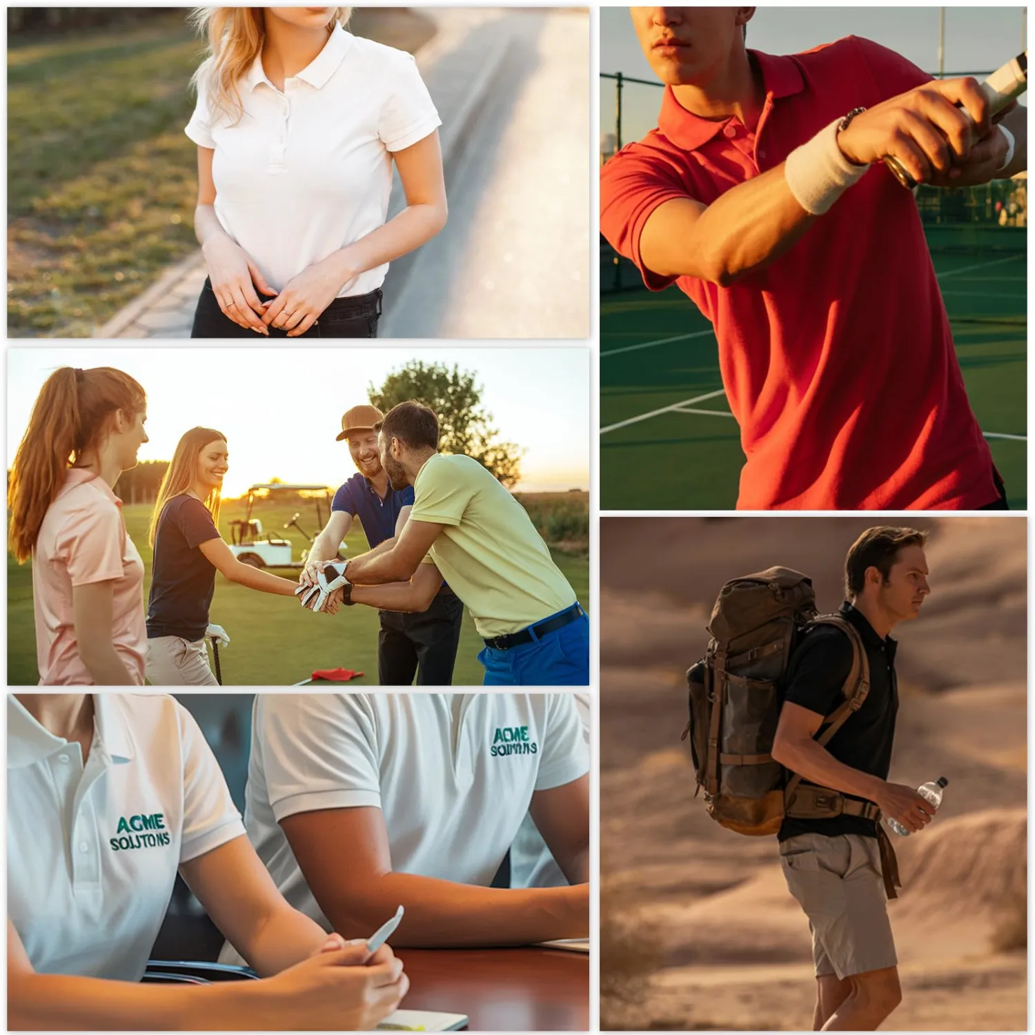 Custom Polo Shirts for Men Personalized Polo Shirt Print Design Your Own Text Logo Name T-Shirts