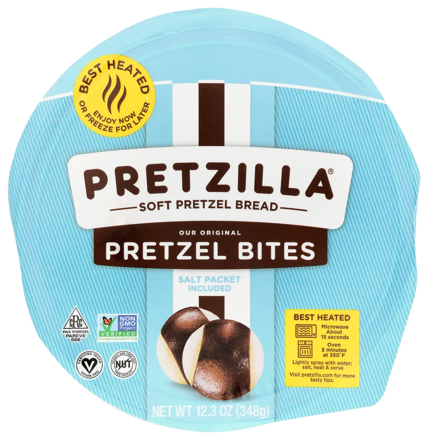 Pretzilla, Pretzel Bites Soft, 12.3 Ounce