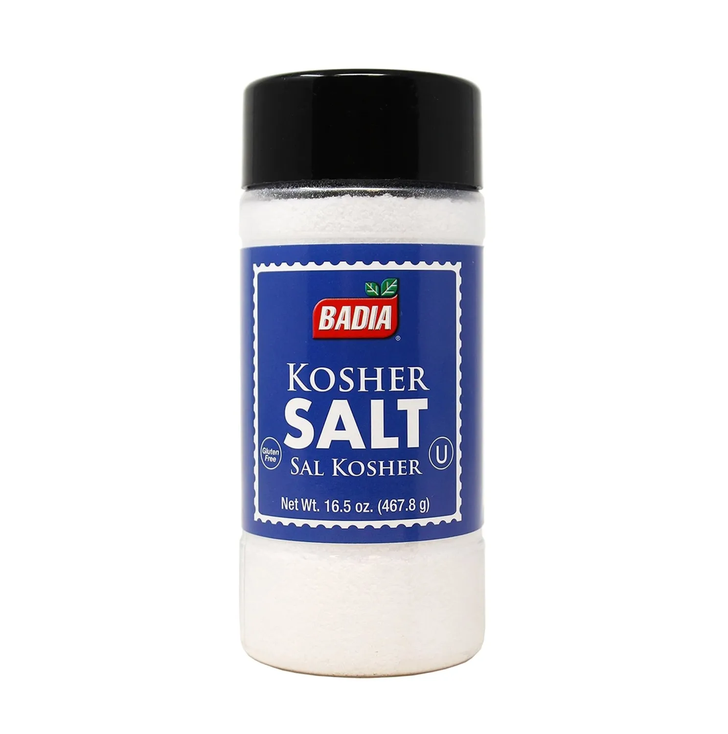 Badia Kosher Salt, 16.5 oz – Essential Kitchen Kosher Salt for Cooking, Baking & Everyday Seasoning
