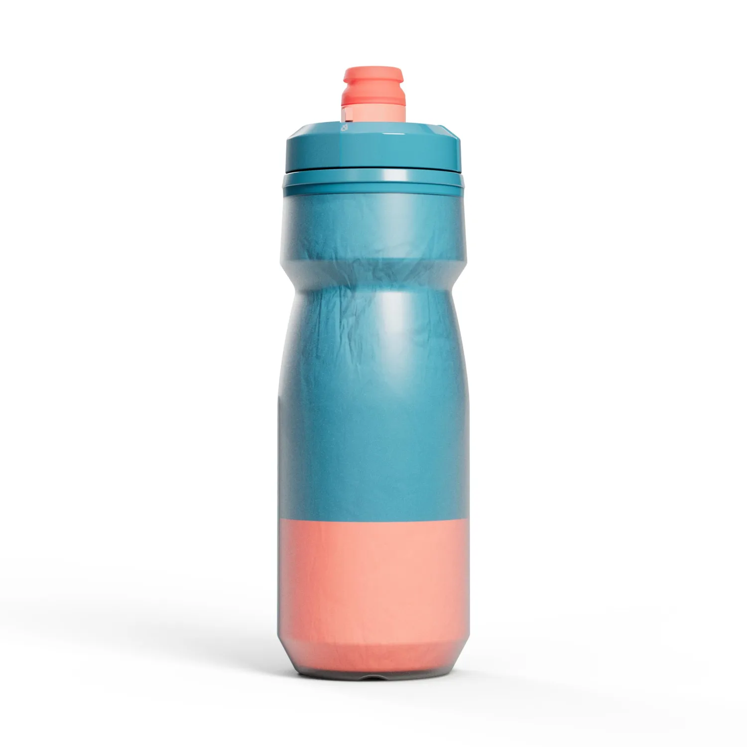 CamelBak Podium Chill Insulated Bike Squeeze Water Bottle, Cold Retention for Cycling, 21oz, Mercury Teal