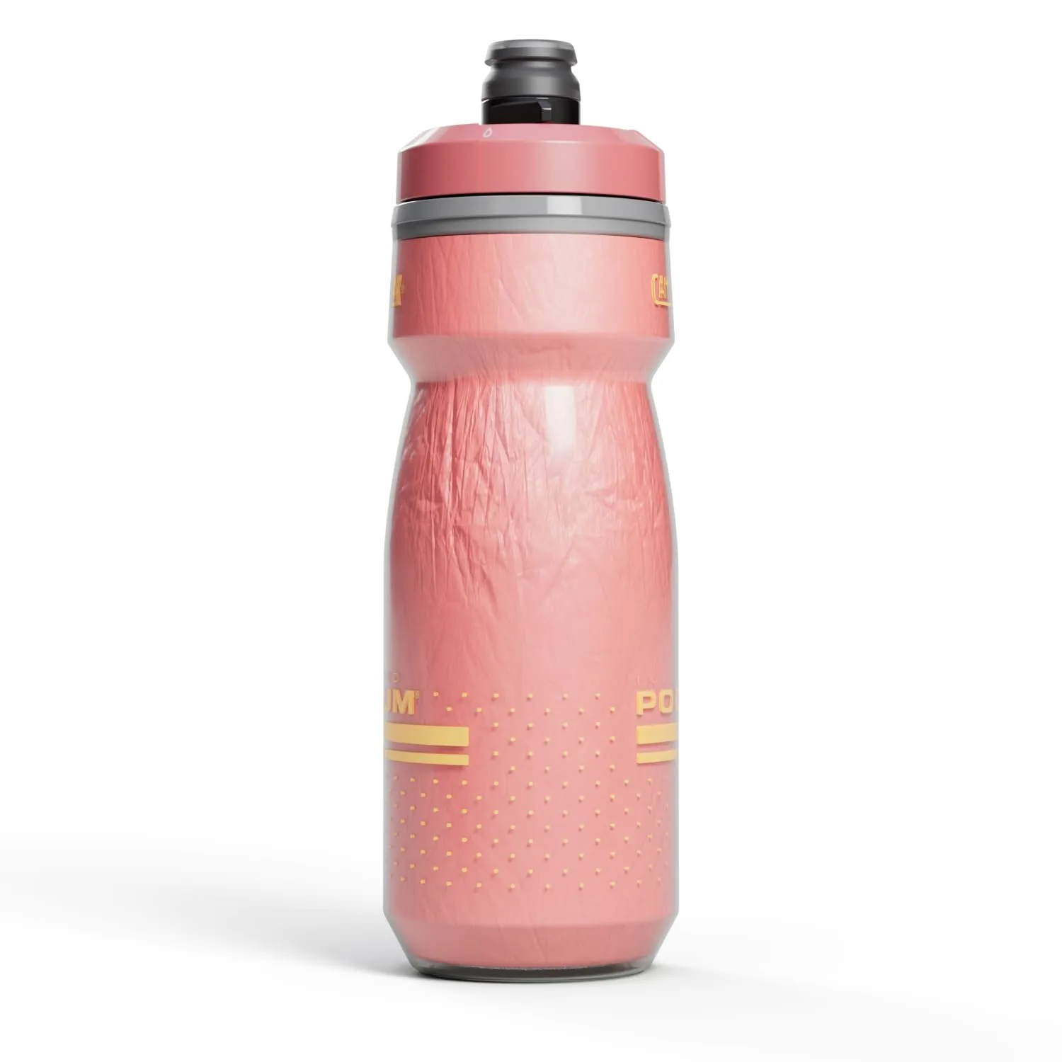 CamelBak Podium Chill Insulated Bike Squeeze Water Bottle, Cold Retention for Cycling, 21oz, Coral Sunset