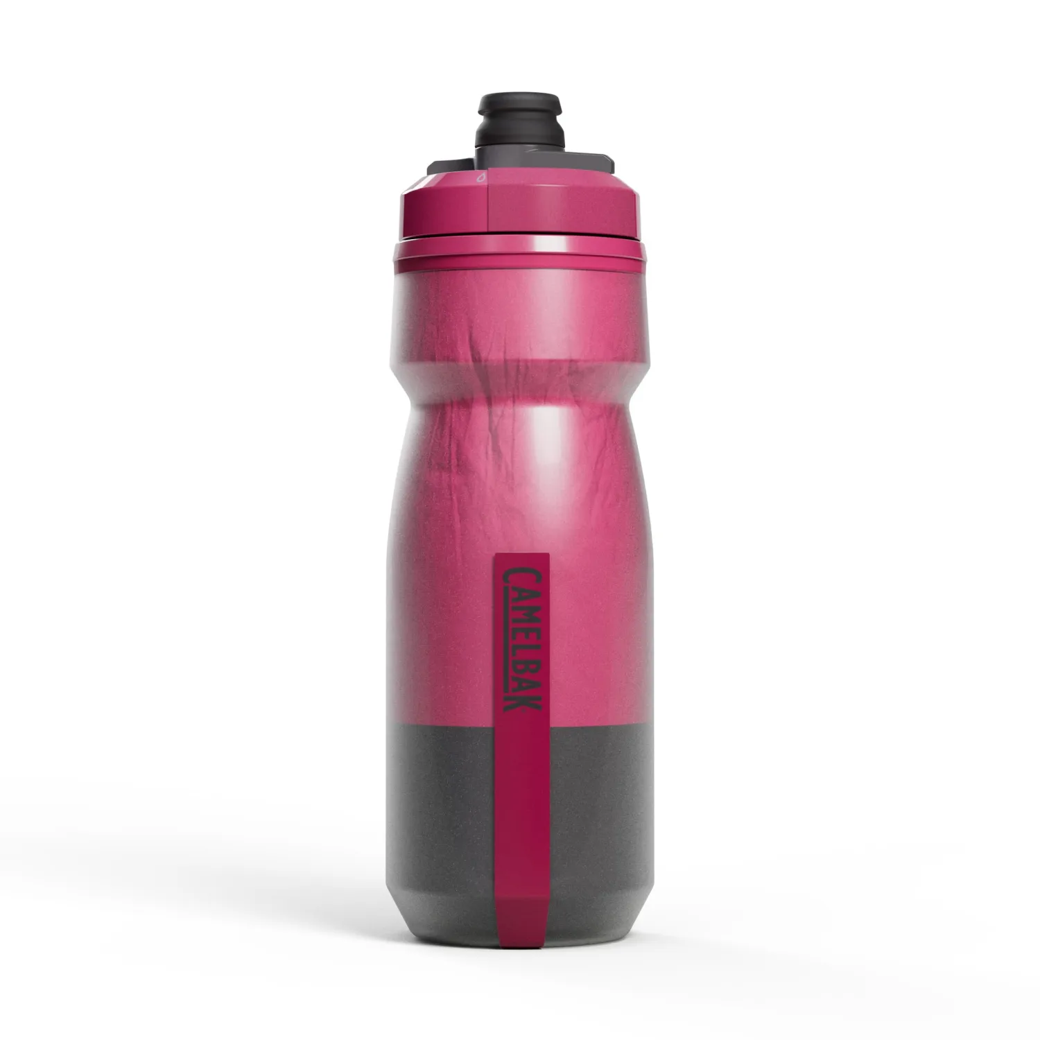CamelBak Podium Chill Insulated Bike Squeeze Water Bottle, Cold Retention for Cycling, 21oz, Mercury Berry