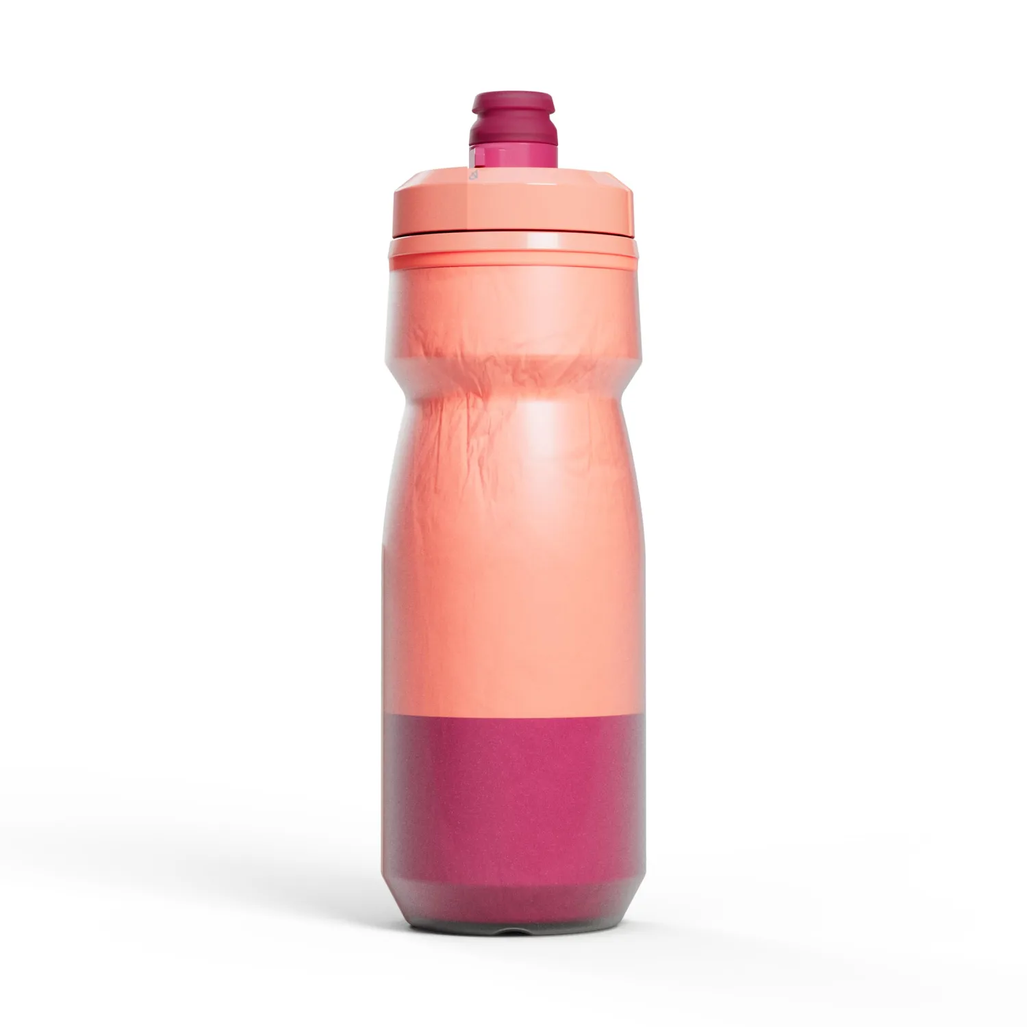 CamelBak Podium Chill Insulated Bike Squeeze Water Bottle, Cold Retention for Cycling, 21oz, Mercury Blush