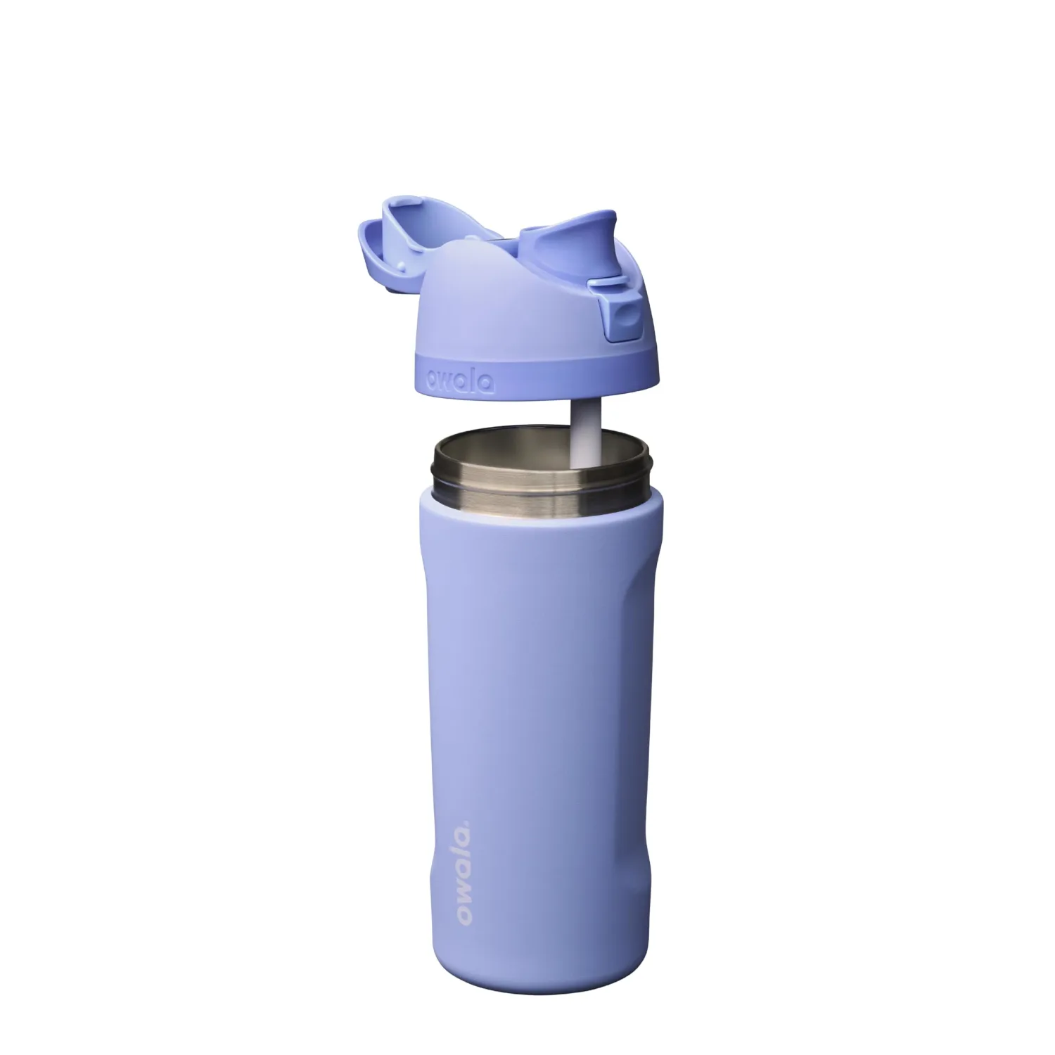 Owala FreeSip Insulated Stainless Steel Water Bottle with Straw, BPA-Free Sports Water Bottle, Great for Travel, 16 Oz, Out of the Blue
