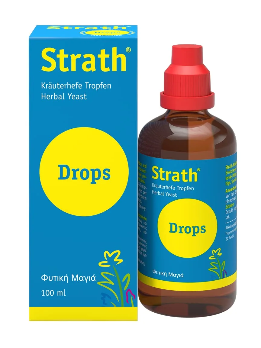 Strath Nutritional Yeast Liquid Syrup 3.4 Oz - Vegetarian, Lactose Free, Artificial Additive Free - Digestive Support, Nutrient Absorption - Great Tasting Daily Supplement - Prebiotic and Postbiotic