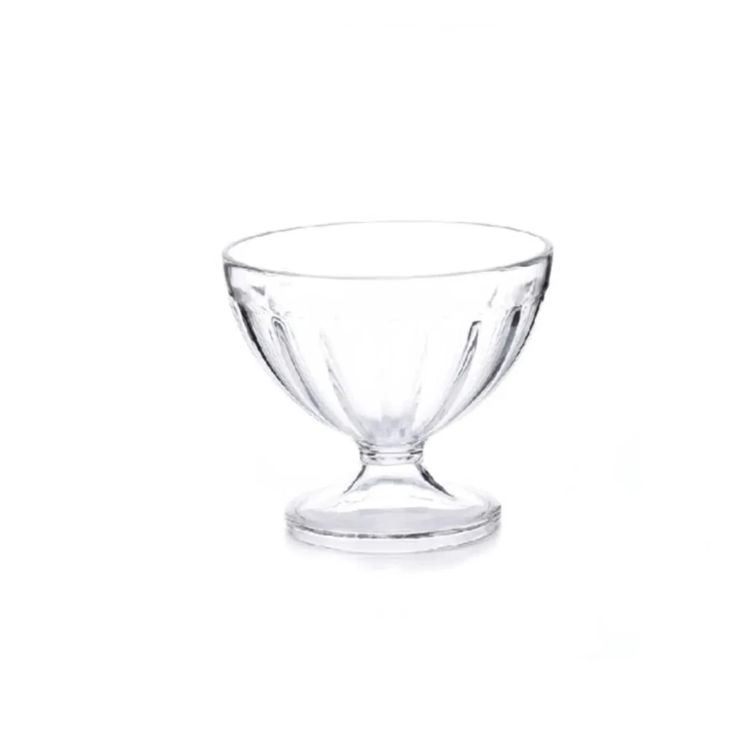 Clear Ice Cream Dessert Cups 250ML Transparent Red Wine Goblet Small Plastic Yogurt Pudding Cup Party Supplies(Clear)