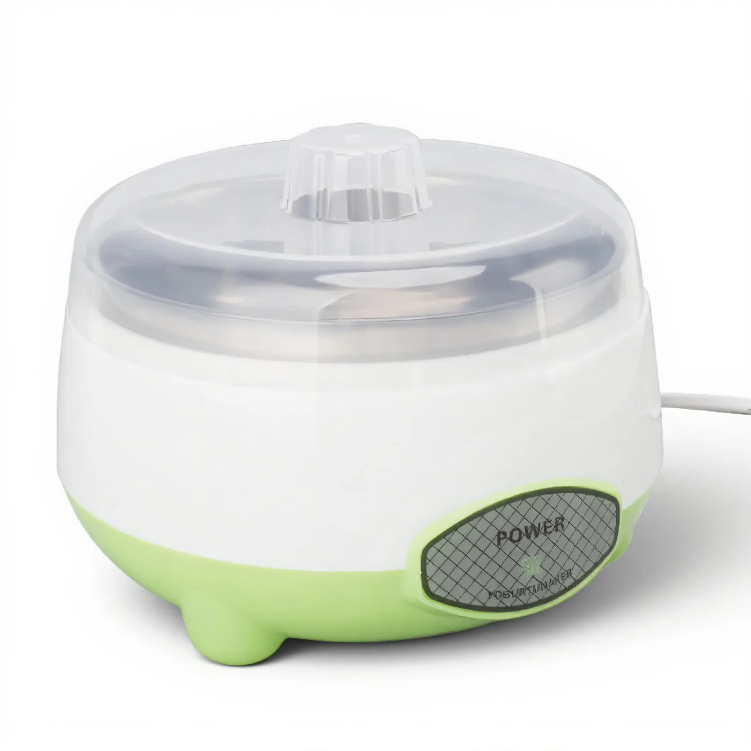 Dpofirs Yogurt Maker Machine, Stainless Steel Container Yogurt Maker with Even Heating and 15W Power, for Homemade DIY Greek Yogurt
