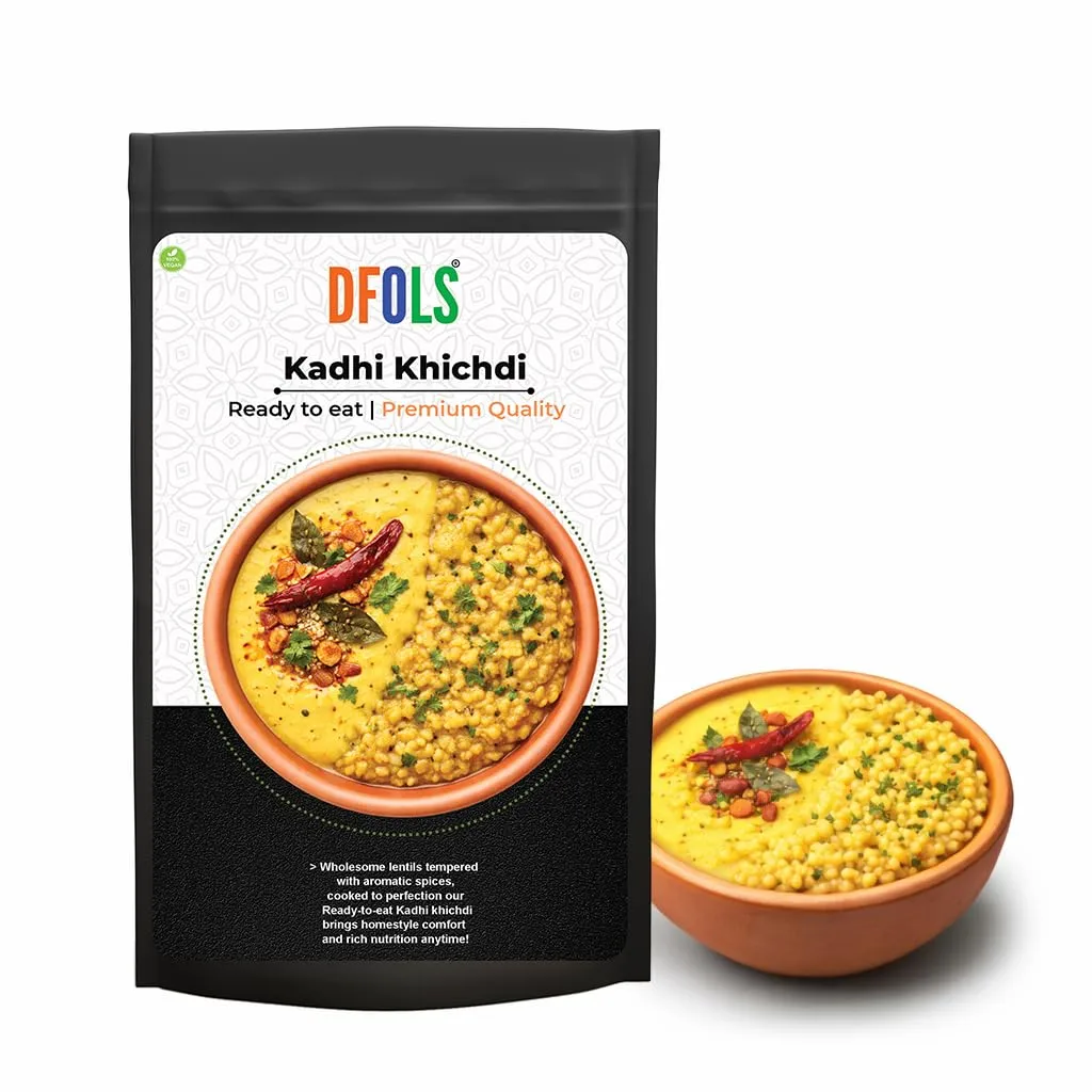 dfols Kadhi Khichdi Ready to Eat Yogurt Rice Meal 0.55lb 8.82oz 250g