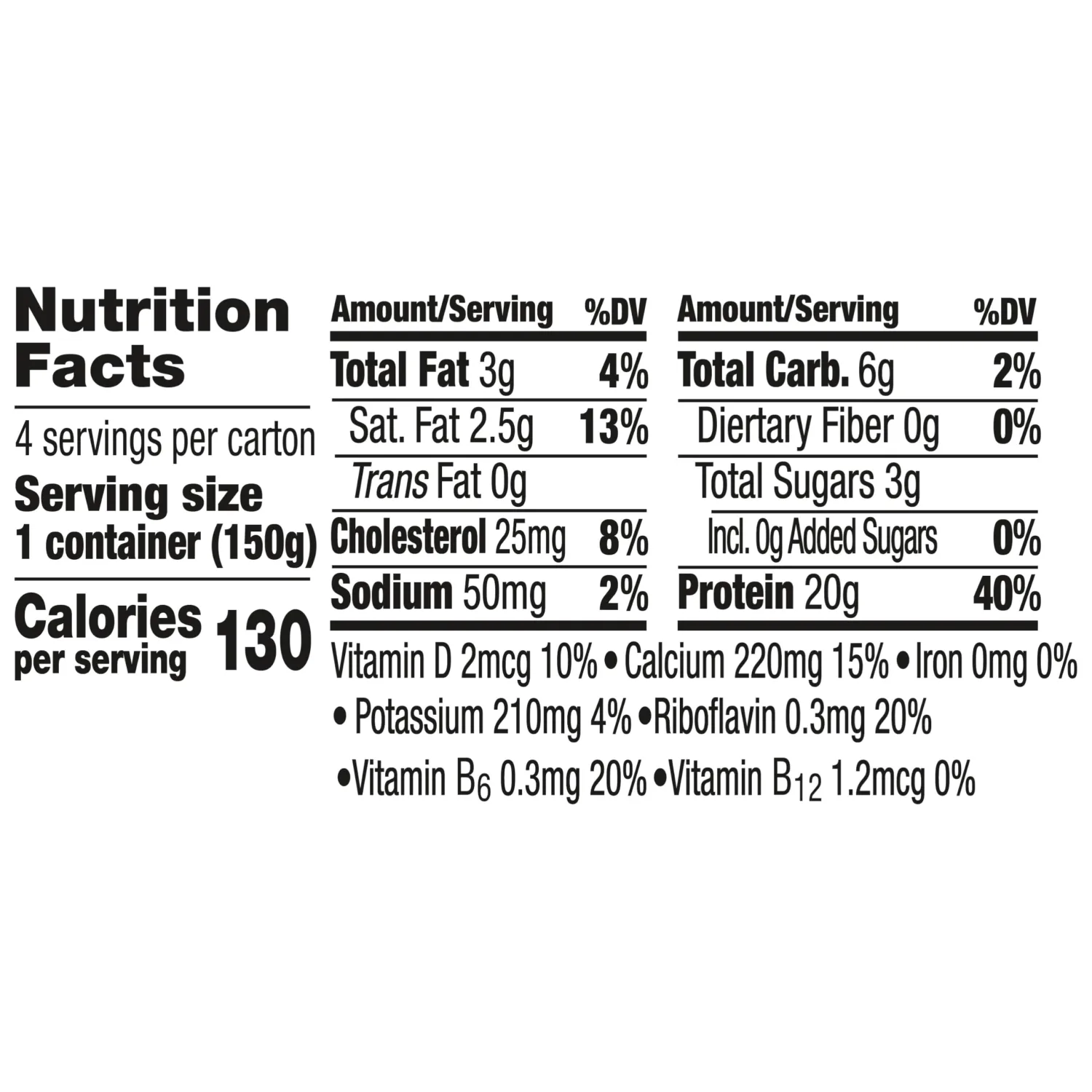 DANN OIKOS PRO PEACH 4X5.3OZ 4PK