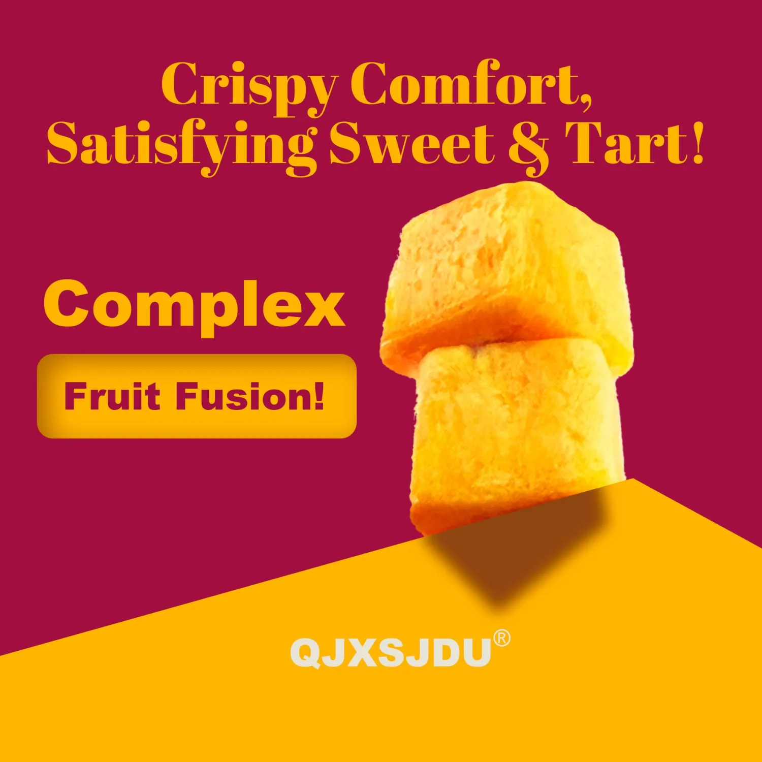 48oz Freeze Dried Passion Fruit Chunks, Bulk Sugar Free Dry Fruits Snacks | Natural No Additives Snack Ideal for Tea Smoothie Oatmeal Salad Yogurt Baking Dessert Camping Trips & Office