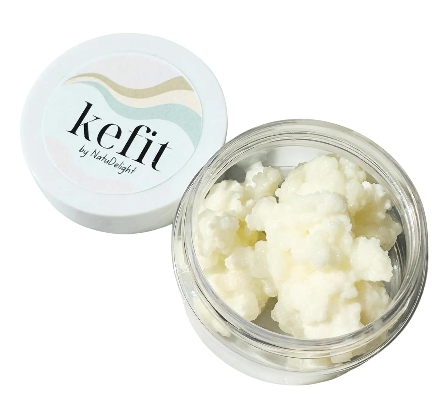 Kefit by NatuDelight Live Milk Kefir Grains - 3 Tsp Fresh Active Culture