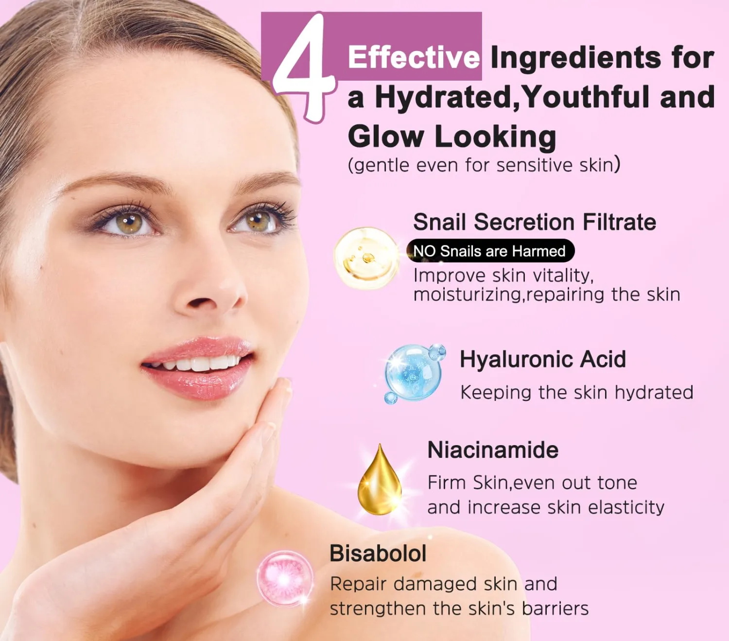 Skin Care Set, 5-Piece Hydrating & Soothing Snail Mucin Skincare Routine | Powered by Premium Korean Snail Secretion Filtrate to Repair,Restore & Soothe Dry,Dull or Damaged Skin,Perfect Gift for Women