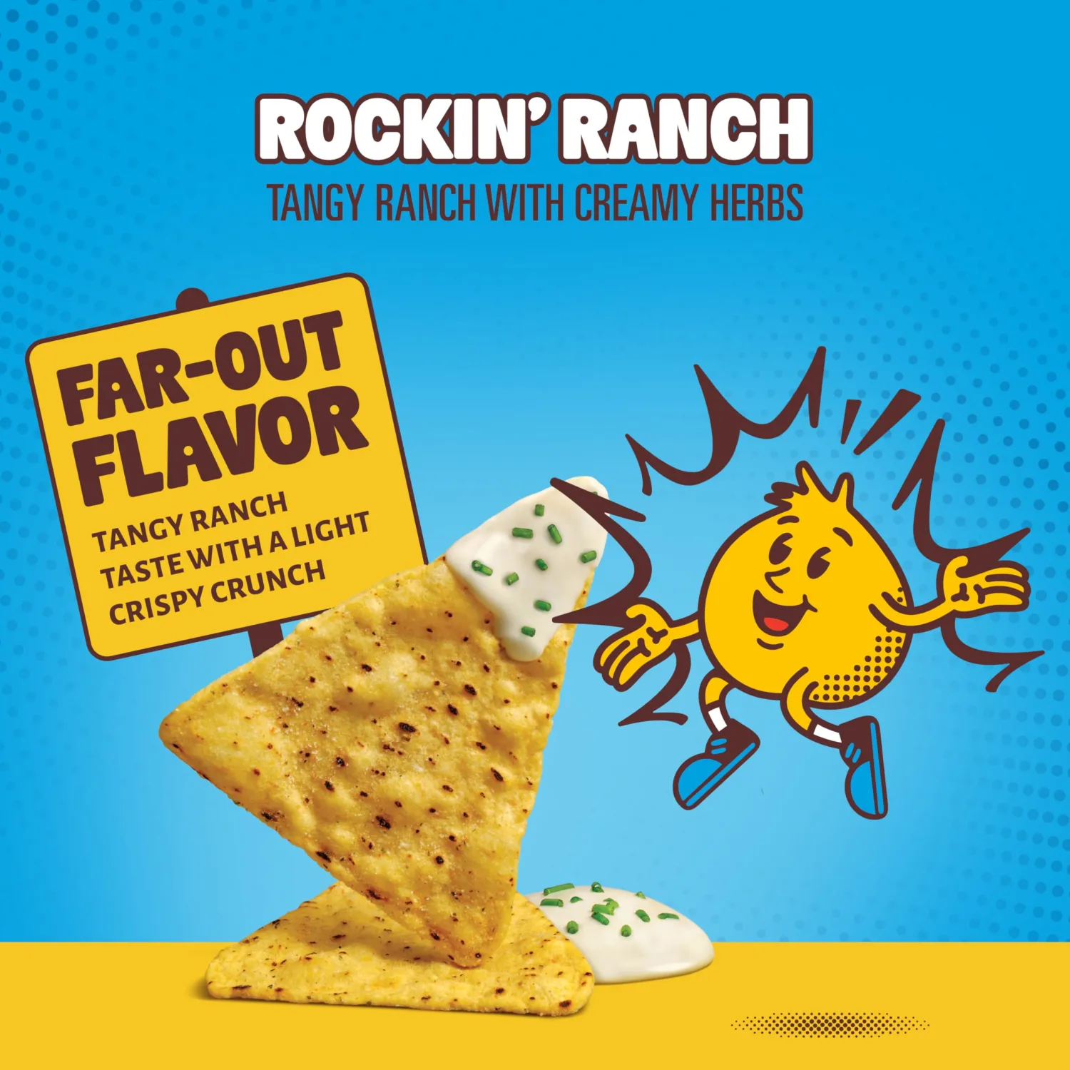 HIPPEAS Rockin Ranch Chickpea Tortilla Chips, 5 OZ
