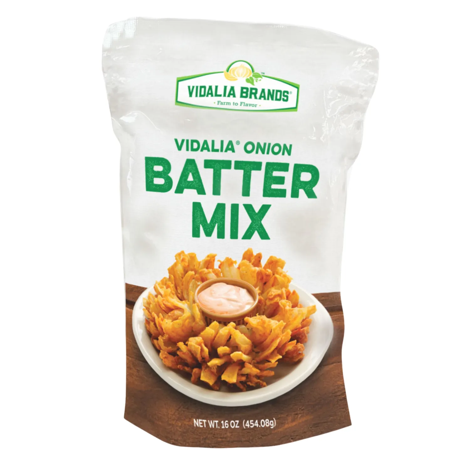 Vidalia Brands Batter Mix, Southern-Style Coating, 10 oz | Real Vidalia onion batter mix; gluten-free, no artificial flavors; perfect for blooming onions, rings, and fried vegetables