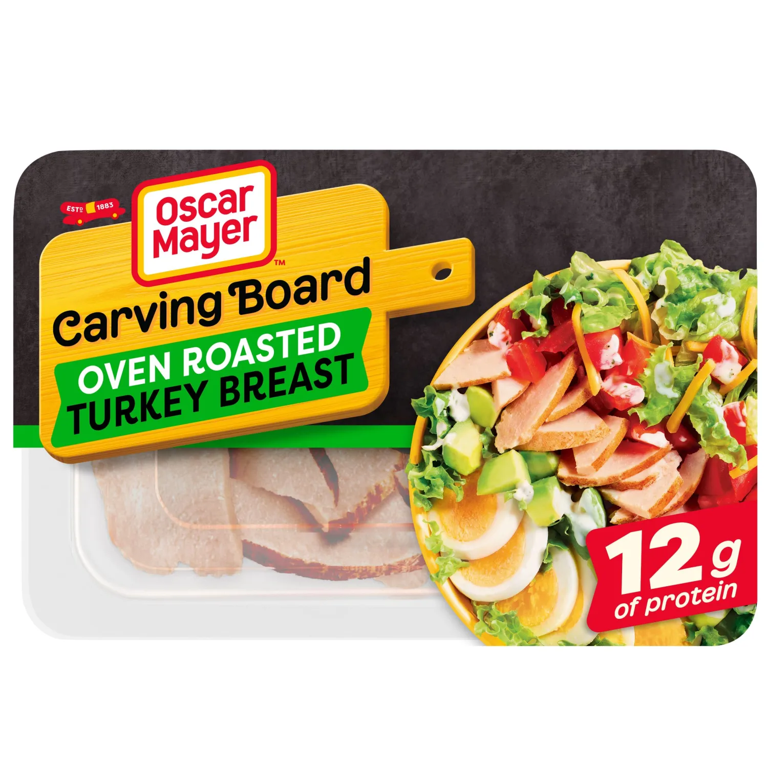 Oscar Mayer Carving Board Deli Meat, Oven Roasted Turkey, 7.5 oz