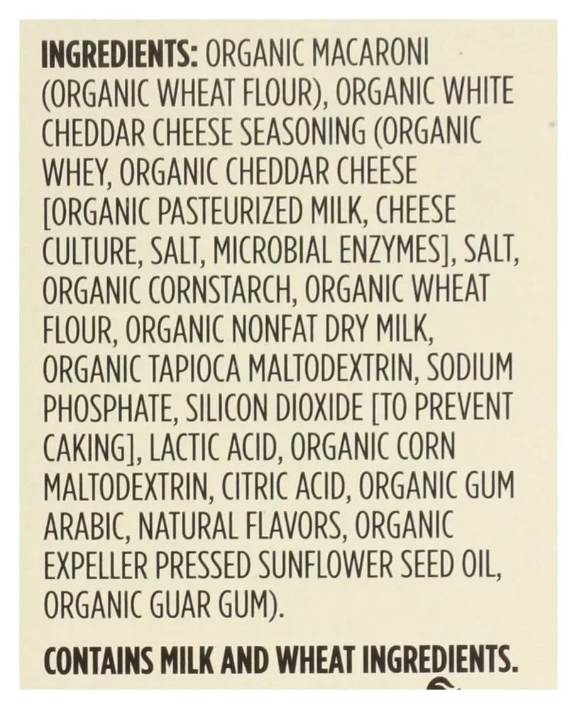 365 by Whole Foods Market, Macaroni And Cheese White Cheddar Shells Organic, 6 Ounce