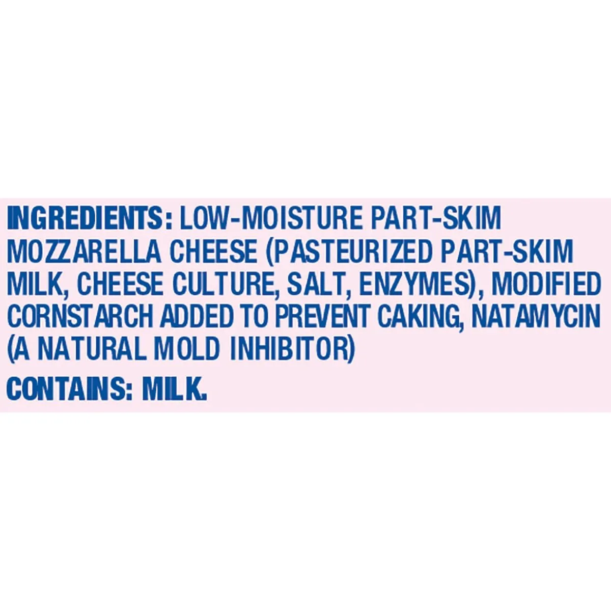 Kraft Natural Shredded Mozzarella Cheese with 2% Milk (7 oz Bag)