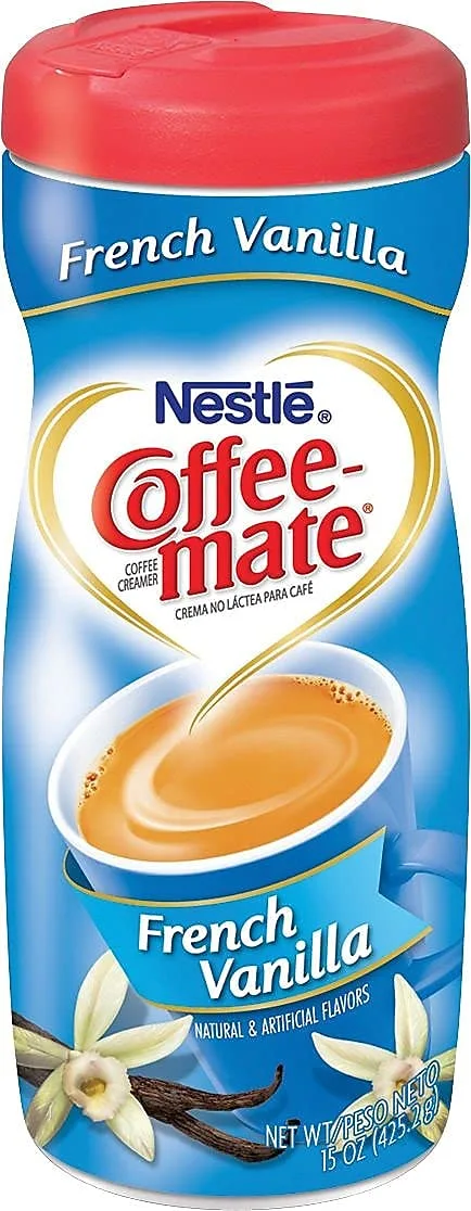 COFFEE MATE French Vanilla Powder Coffee Creamer 15 oz. Canister