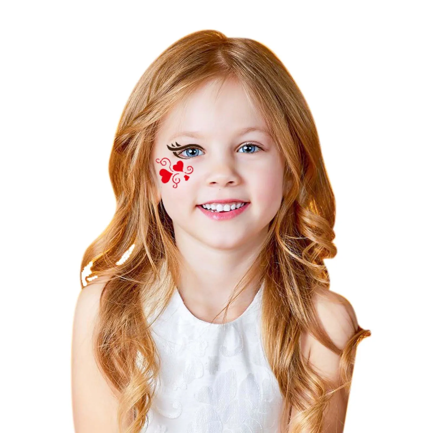 28 pcs Face Paint Stencils Kits Face Painting Stencils Reusable | Reusable Face Tattoo Painting Templates for Kids