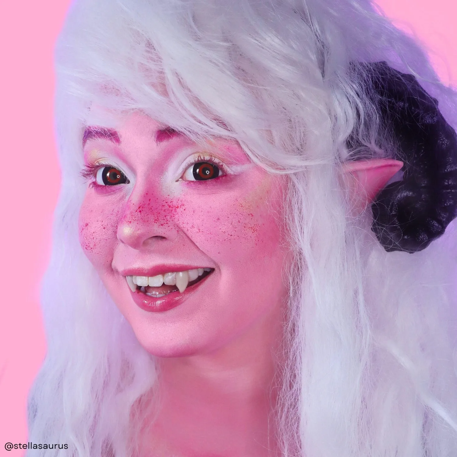 Mehron Makeup Paradise AQ - PASTEL PINK, Water-Activated Face & Body Paint | .25 oz Professional Face & Body Paint Makeup for Cosplay, Theater, & Halloween. Vegan, Cruelty-Free, & Made in USA.