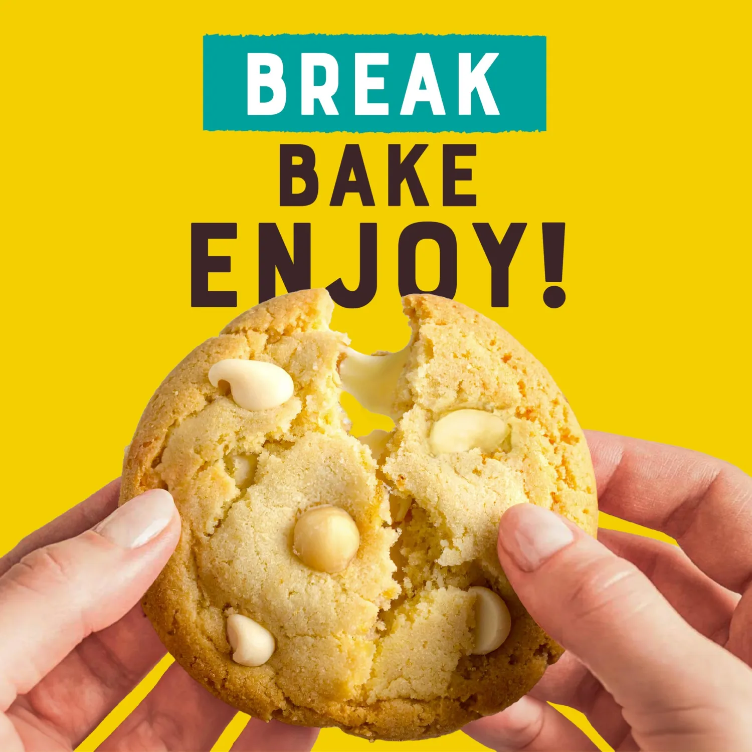 Nestle Toll House White Chip Macadamia Cookie Dough 16 oz | White chip macadamia nut; ready to bake cookie dough; 16 oz