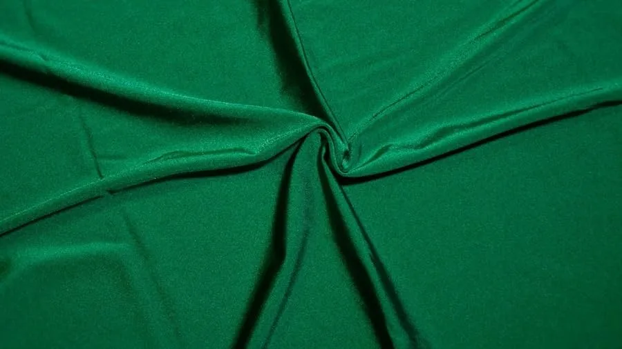 Valentina Textile INC Shiny Milliskin Nylon Spandex Fabric 4 Way Stretch 58" Wide Sold by The Yard Many Colors (Hunter Green, 1 Yard)