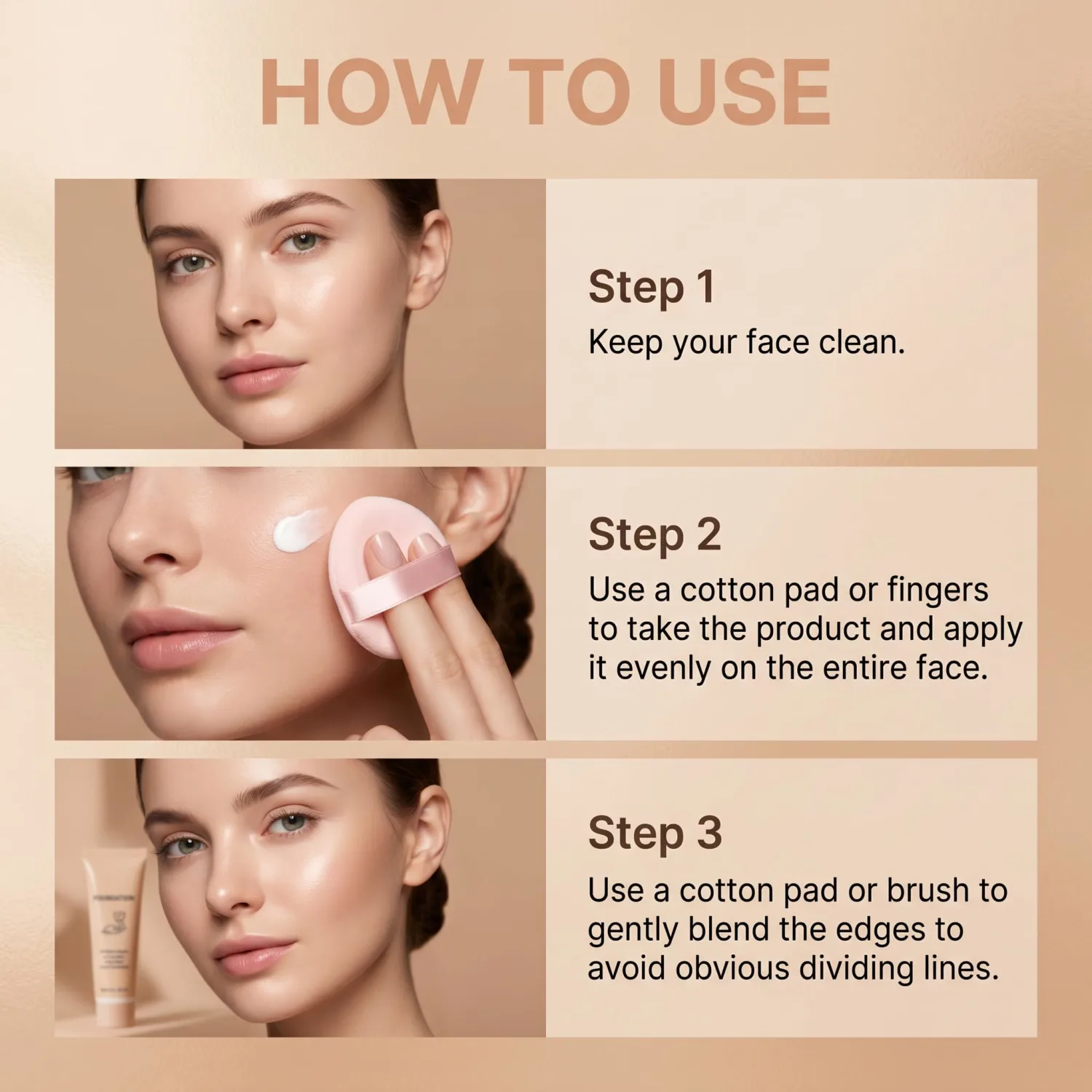 Korean foundation Color Changing Foundation for Mature Skin | ﻿ Creates Flawless Skin, Deep Hydration Flawless Coverage, Lightweight Long Wear Makeup, Suitable for All Skin Types