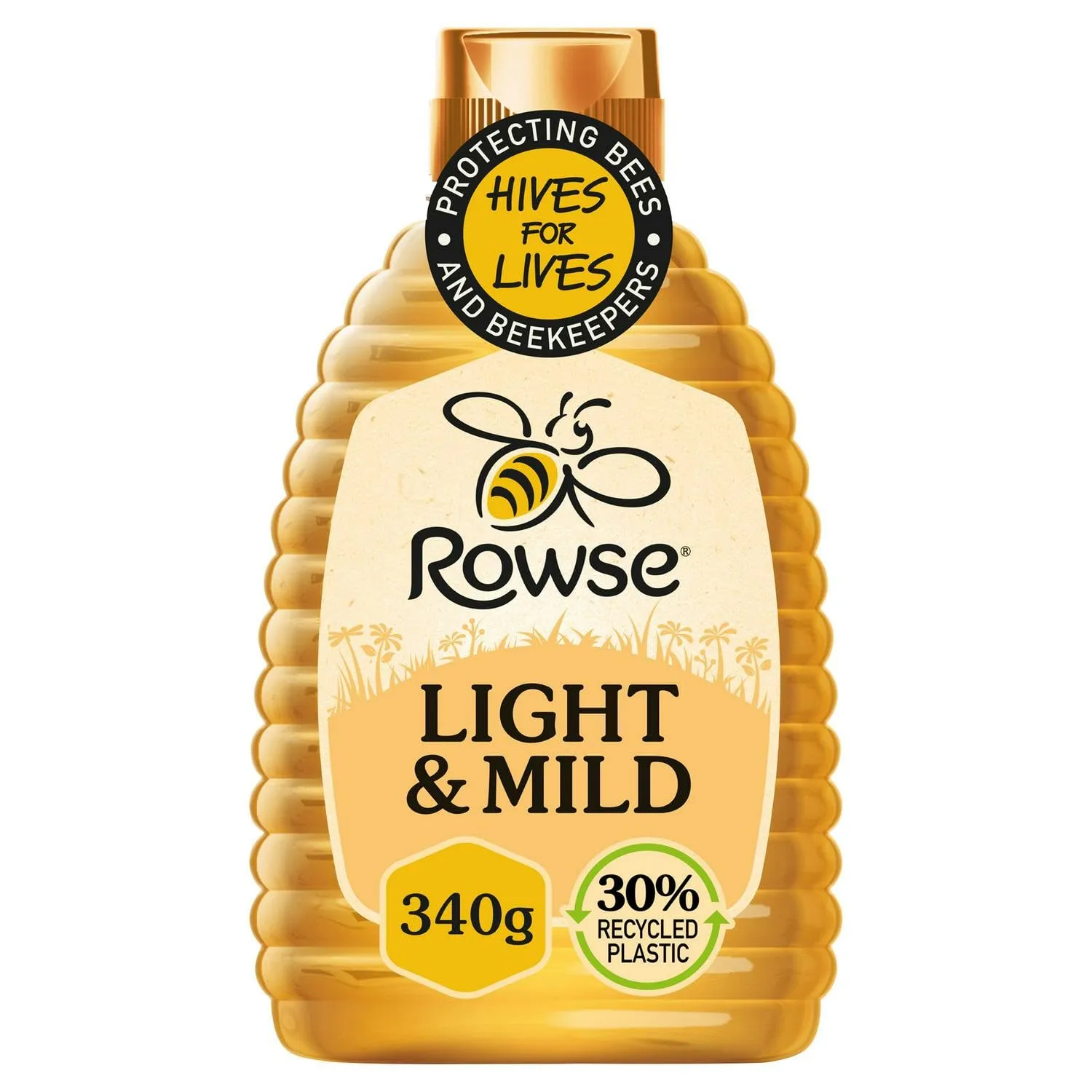 Rowse - Light & Mild Honey - 340g