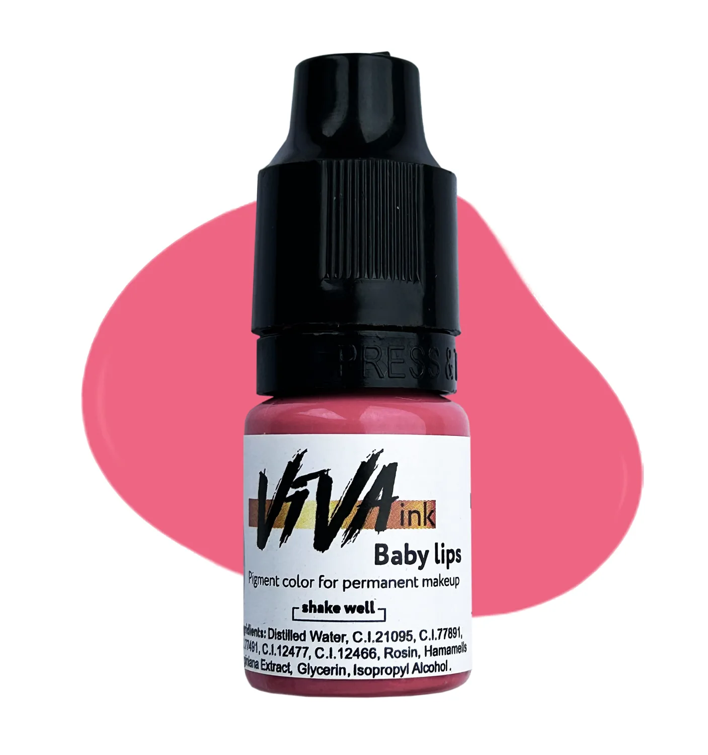 Lip Pigment – Baby Lips – Permanent Lip Makeup – Microblading Ink for Durable and Colorful Lips – Long Lasting Color Lip Cosmetics (0.2 oz)