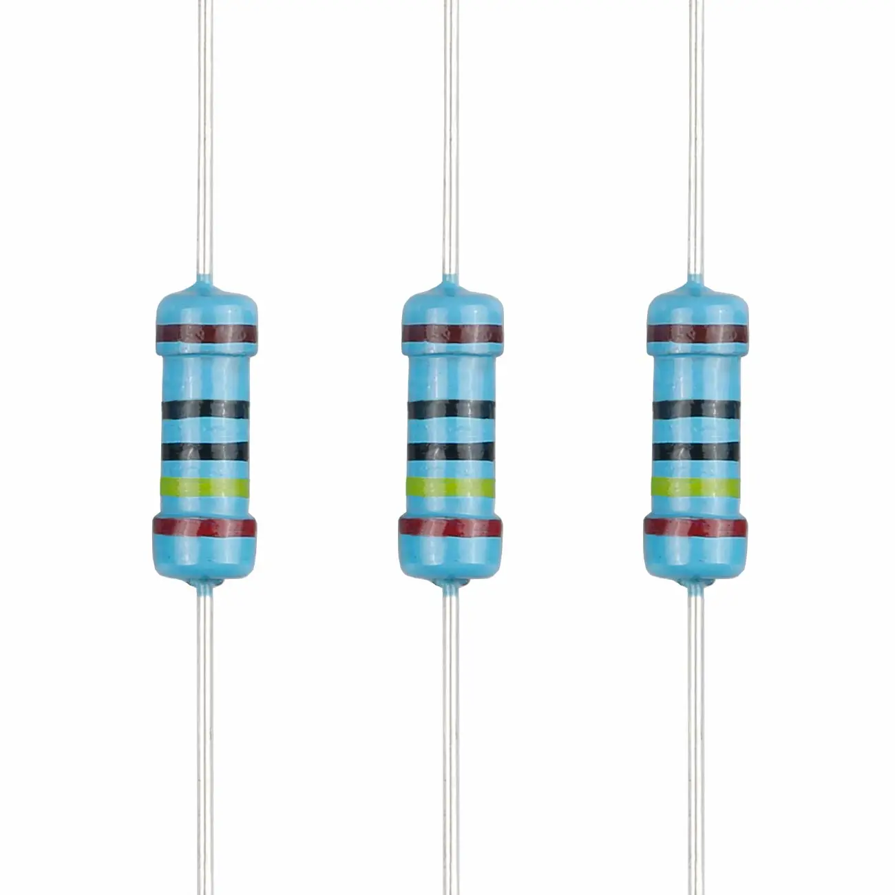 100pcs 240 ohm Resistor 1/2w ±1% Tolerance Metal Film Fixed Resistor