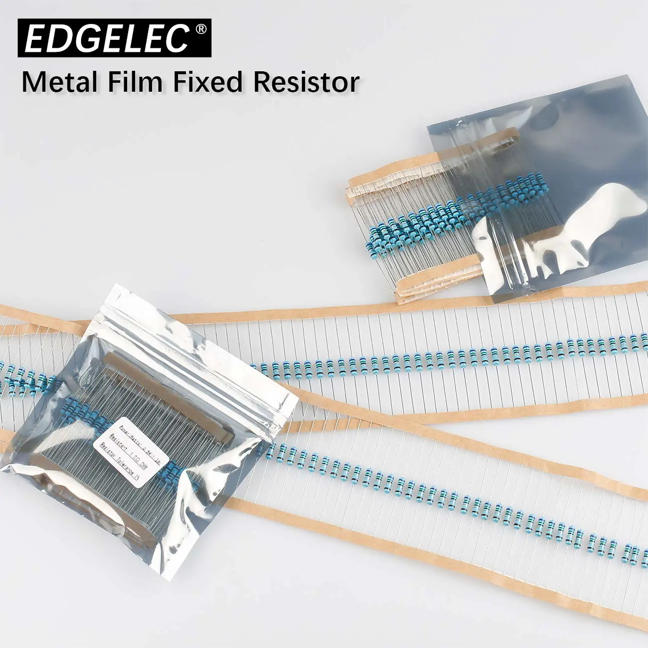 100pcs 18 ohm Resistor 1/2w ±1% Tolerance Metal Film Fixed Resistor