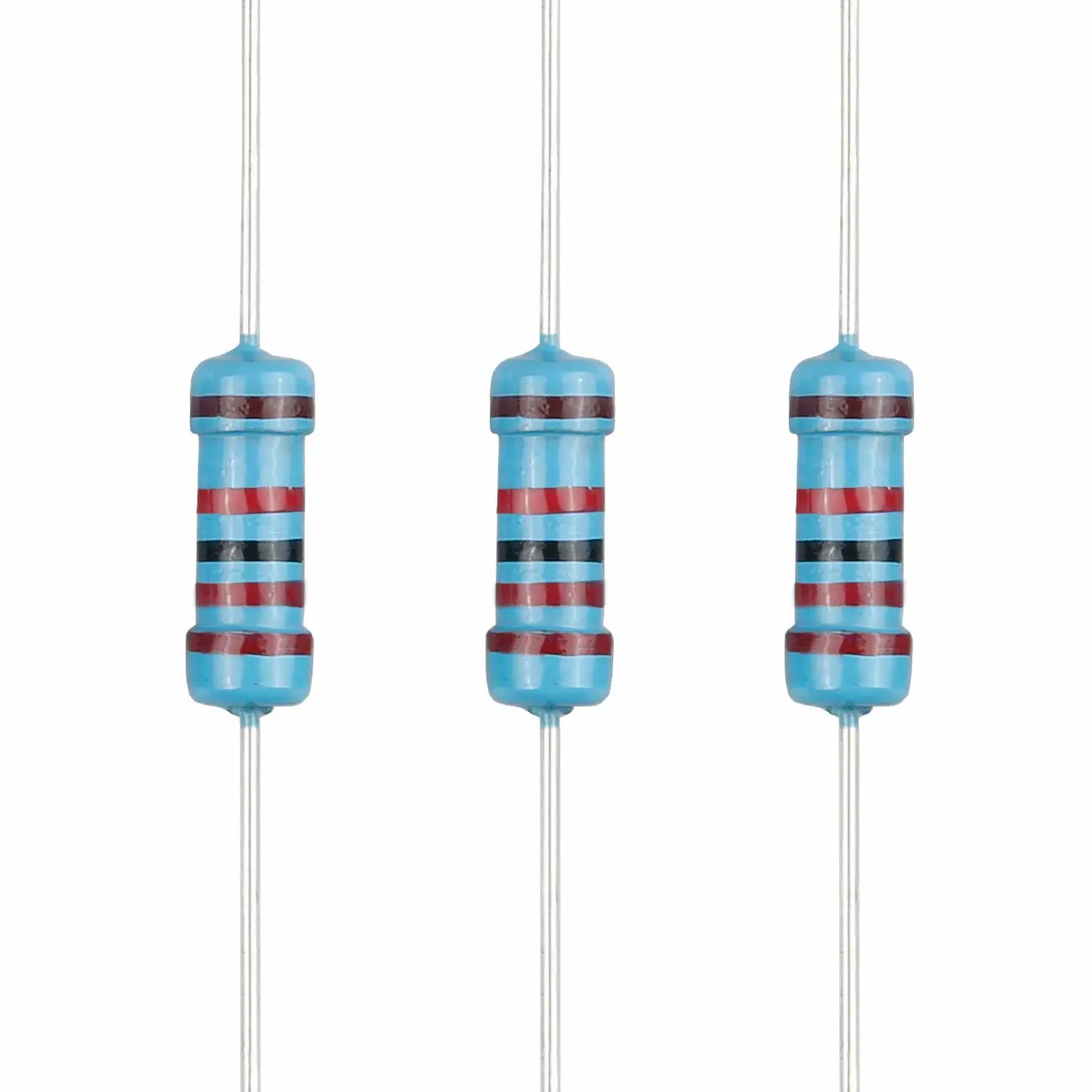 100pcs 22K ohm Resistor 1/2w ±1% Tolerance Metal Film Fixed Resistor