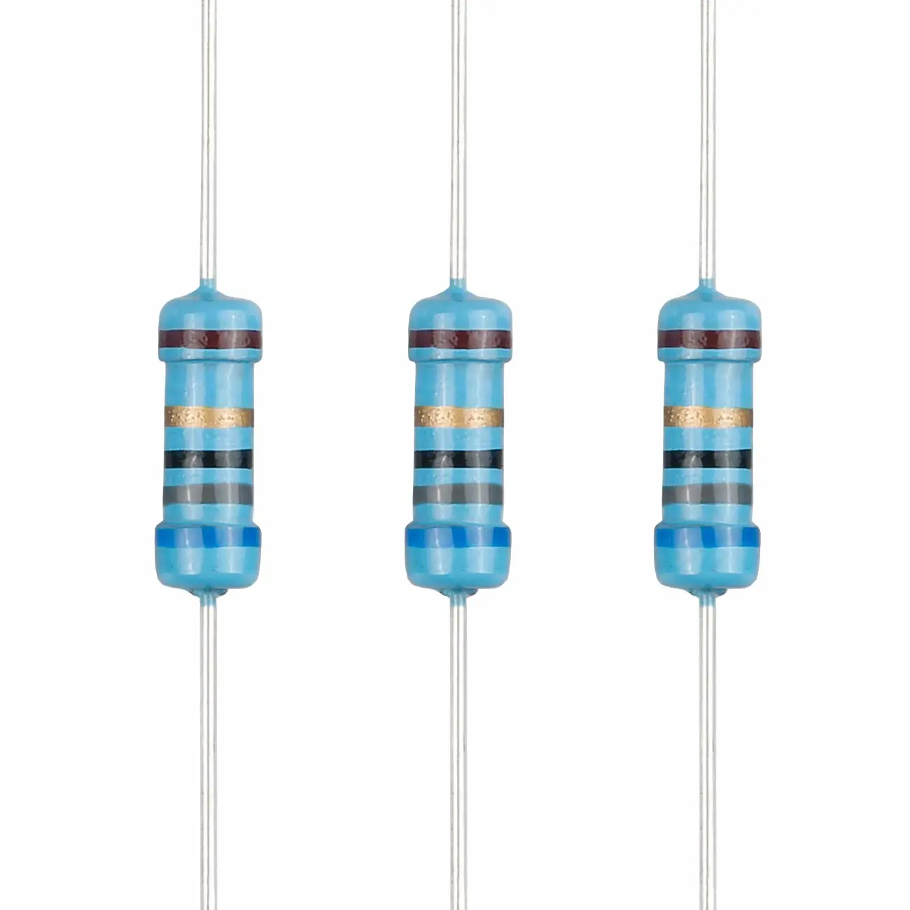 100pcs 68 ohm Resistor 1/2w ±1% Tolerance Metal Film Fixed Resistor