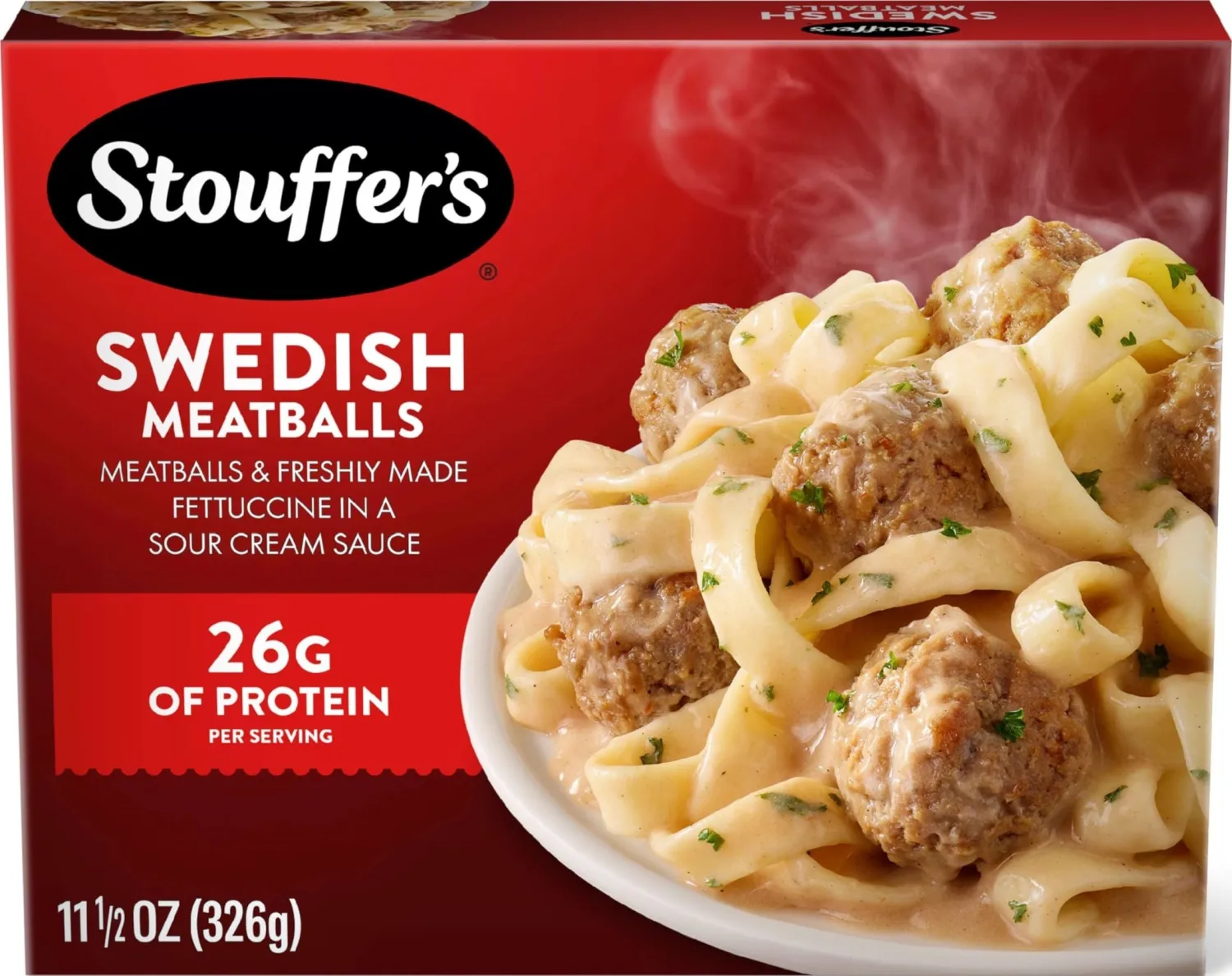Stouffer's Swedish Meatballs, Single Serve Frozen Meal, 11.5 Oz