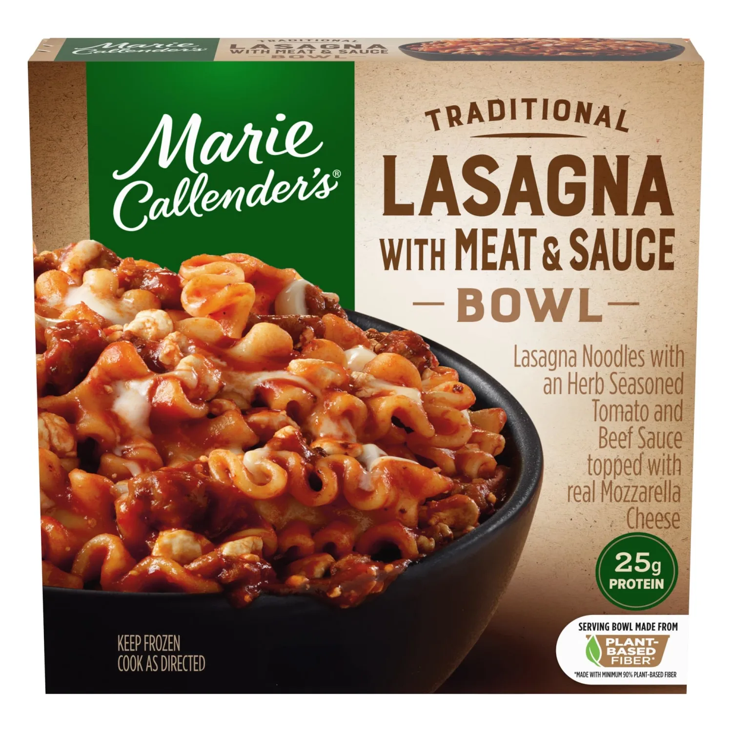 Marie Callenders Marie Callender's Lasagna With Meat & Sauce Bowl, 11.8 OZ