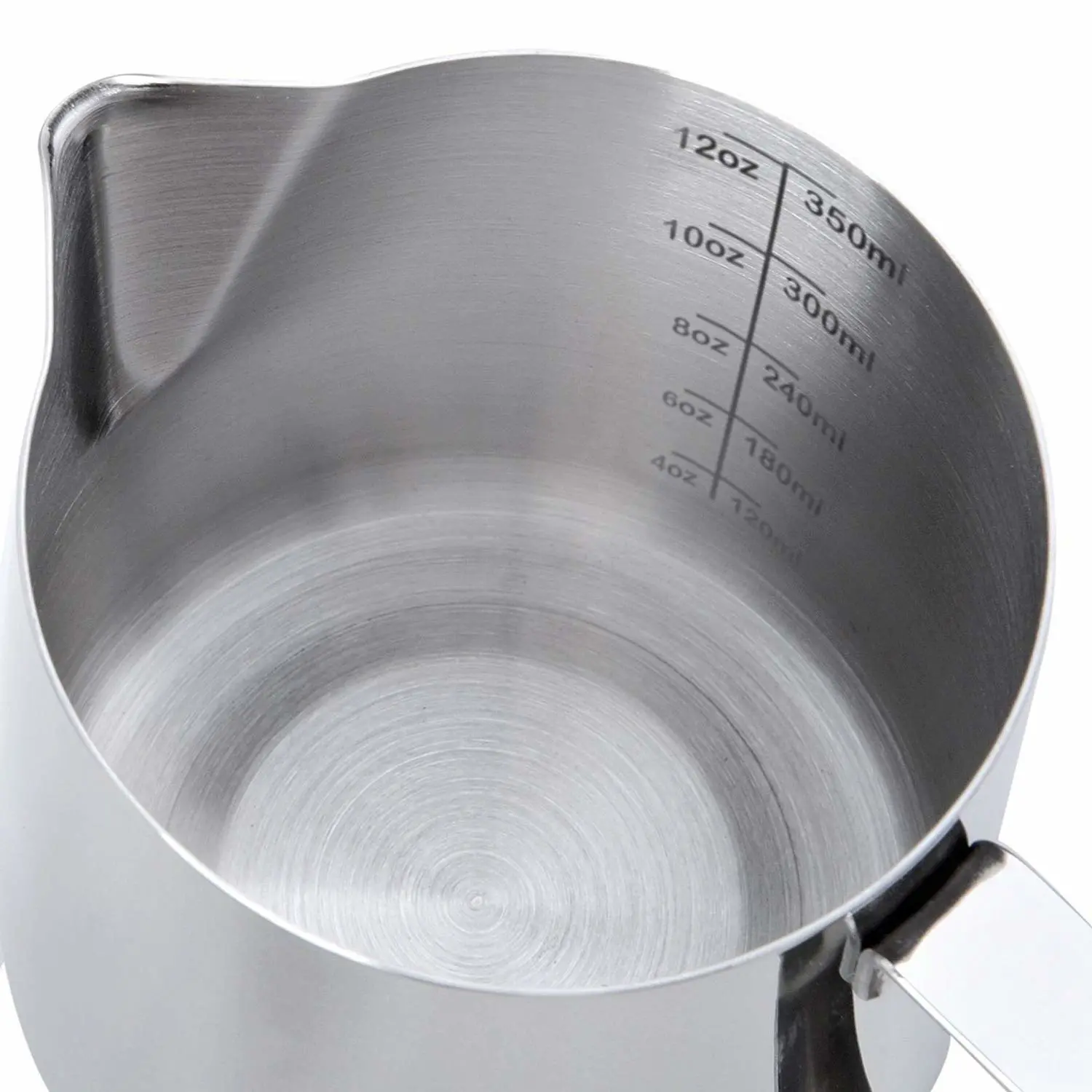 12oz Milk Frothing Pitcher, Stainless Steel Espresso Latte Cup Steaming Pitcher Creamer Cups, Milk Frother Cup Espresso Machine Accessories Barista Tools Jug for Coffee Cappuccino with Latte Art Pen