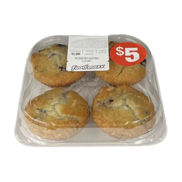 The Save Mart Company, Blueberry Muffins, 16 Ounce