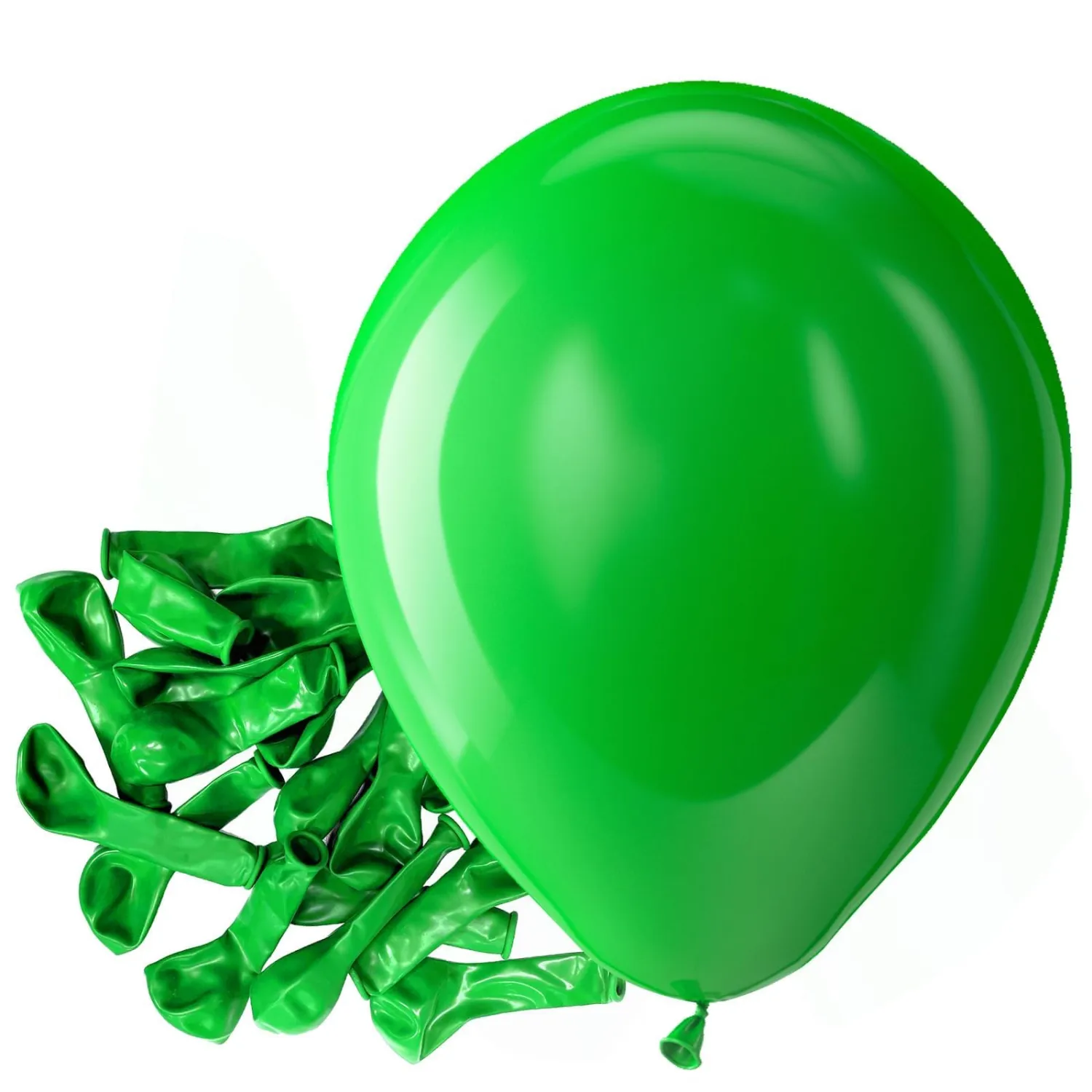Green Balloons Latex Matte Party Balloons 150 Pack 5 inch Small | Light Green Helium Balloons for Birthday Bridal Shower Christmas Jungle Safari Theme Party Decorations