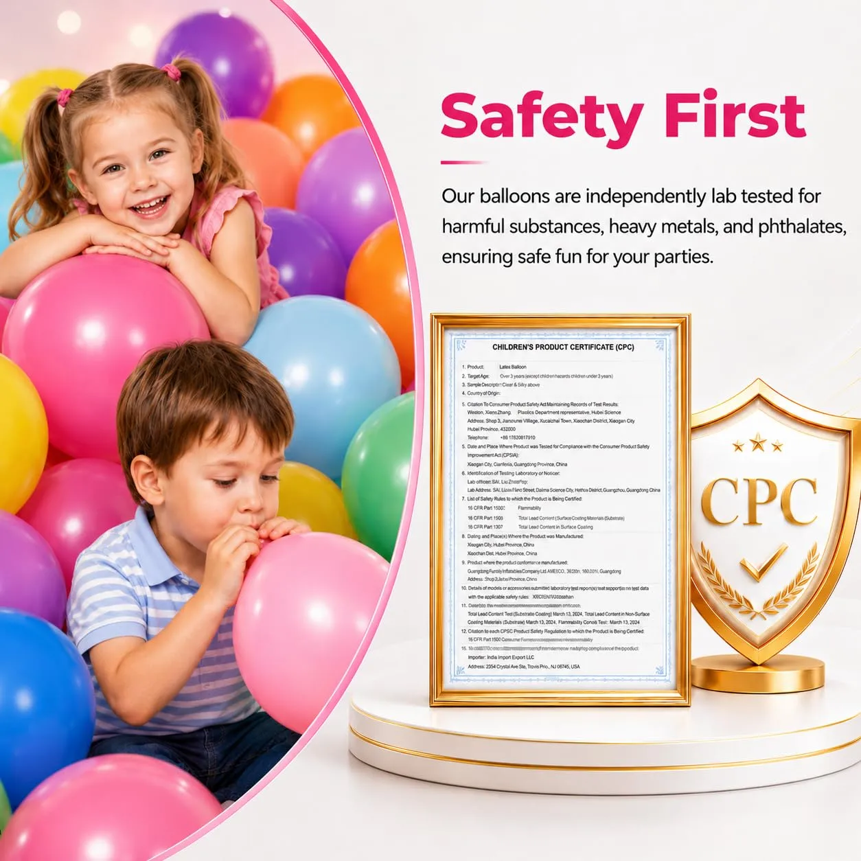 Purple Balloons Latex Round Helium Party Balloons 100 Pack 12 inch | Purple Balloons for Wedding Graduation Halloween Birthday Party Decorations