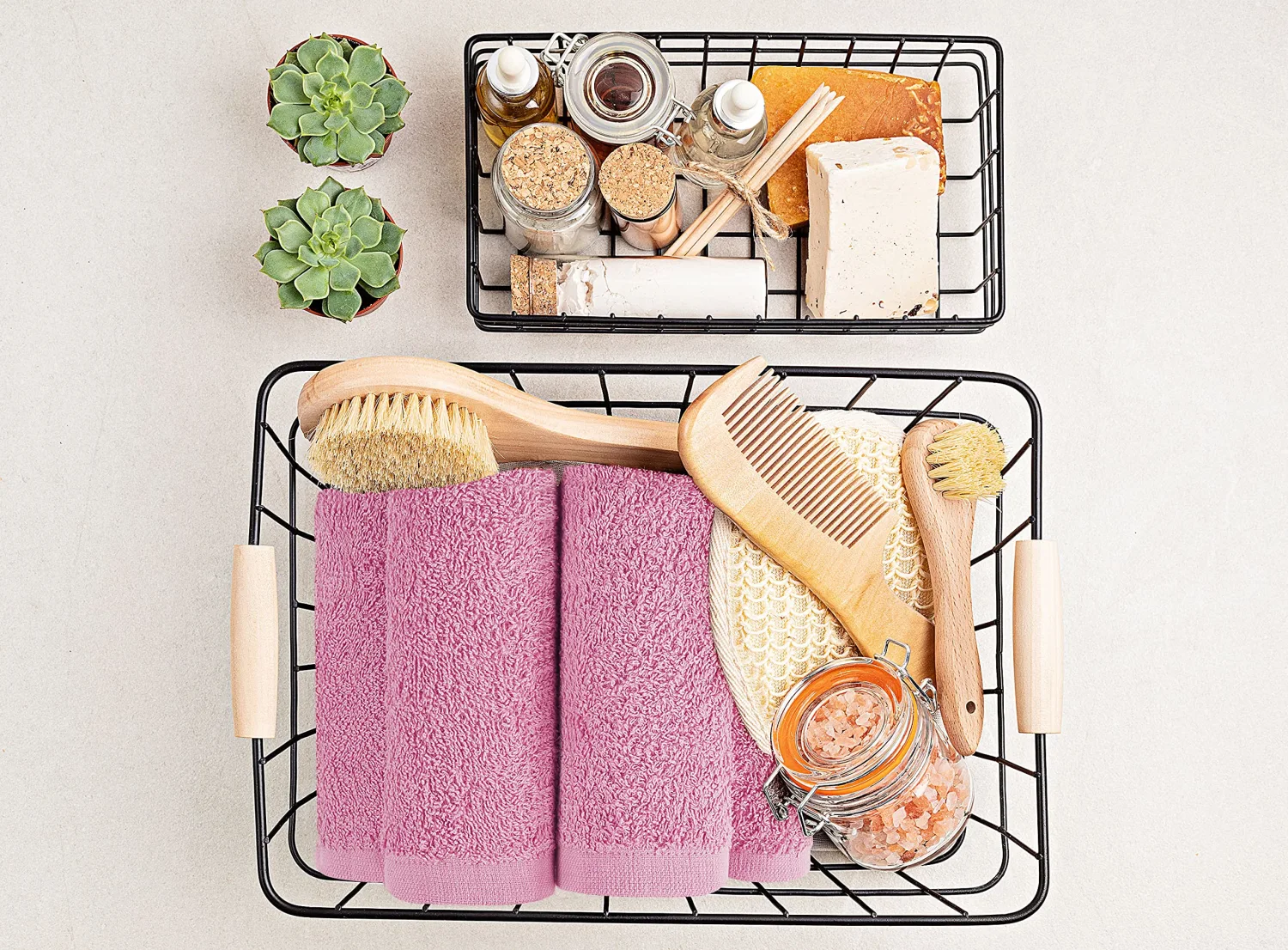 Utopia Towels 24 Pack Washcloths, 12x12 in, 100% Cotton, Pink | Premium 100% Ring Spun Cotton Face Cloths - Highly Absorbent, Fast Drying Soft Feel Fingertip Towels for Daily Use