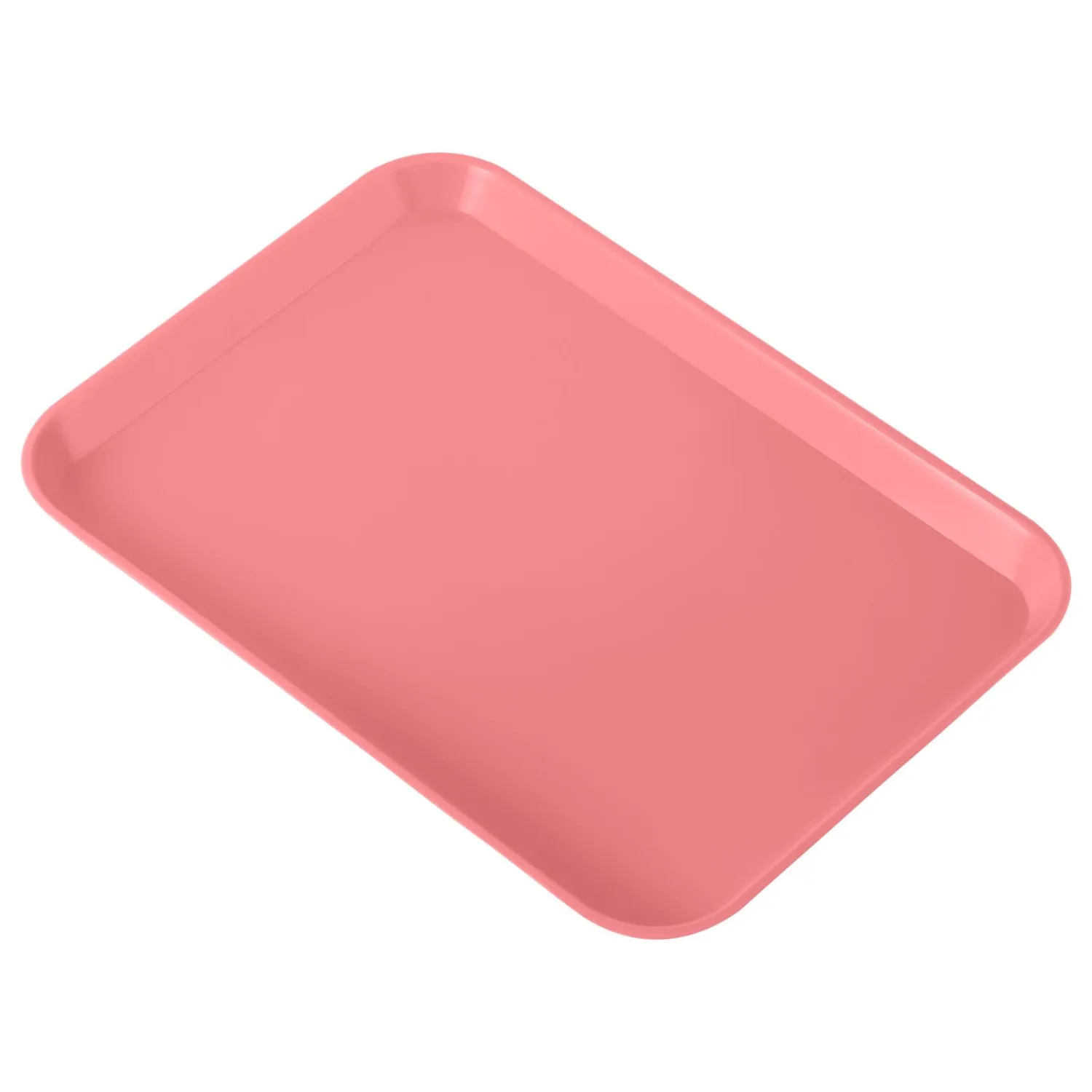 JMU Warm Red Dental Procedure Trays Flat Trays Size B 13.25" X 9.75" | Set Up Flat Trays, Plastic Instrument Trays for Dental Clinical and Daily Treatment Procedures