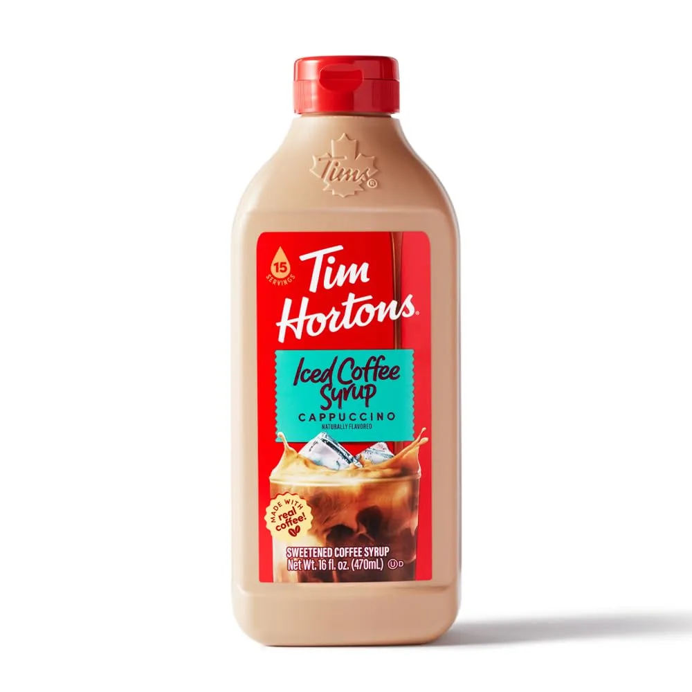 Tim Hortons Original Medium Roast Coffee Syrup 16oz Bottle