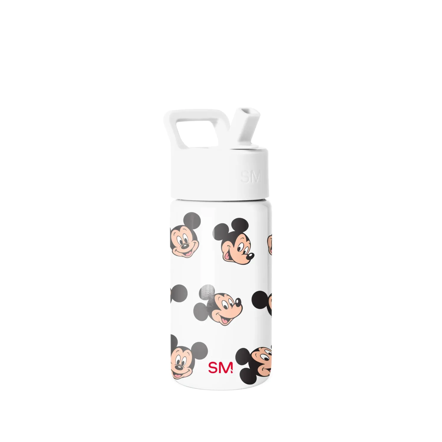 Simple Modern Disney Mickey Mouse Kids Water Bottle & Toddler Cup | 14oz | Insulated Stainless Steel Mickey Mouse Toddler Water Bottle, Kids Tumbler with Straw | Spill Proof for School, Girls, Boys