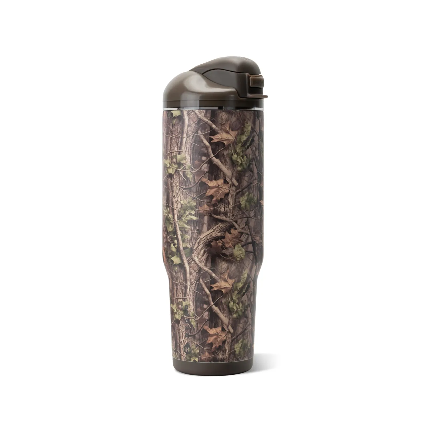 HydroJug Ease2o 32oz Insulated Water Bottle, Straw & Chug Lid, Woodland