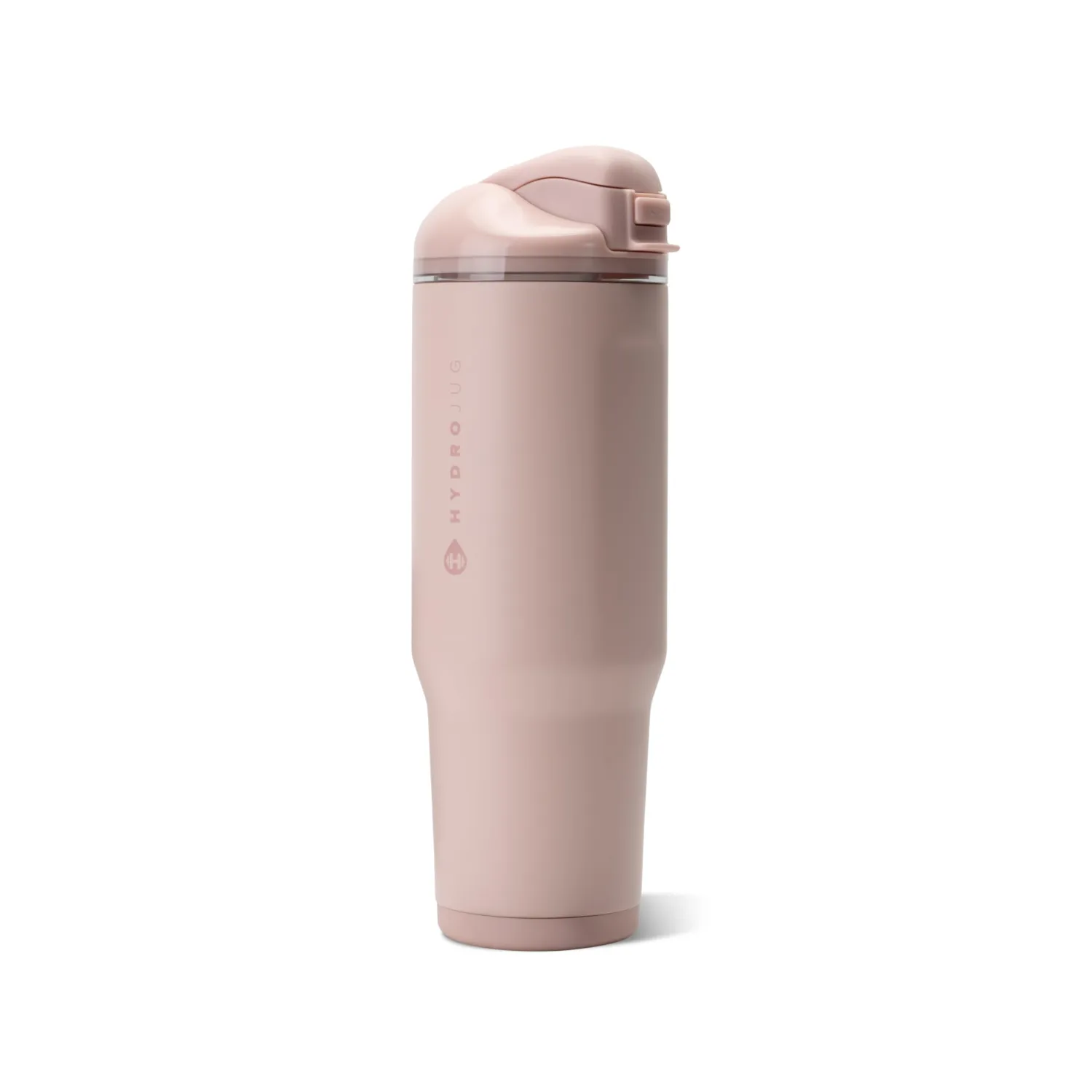 HydroJug Ease2o 32oz Insulated Water Bottle, Straw & Chug Lid, Dusty Rose