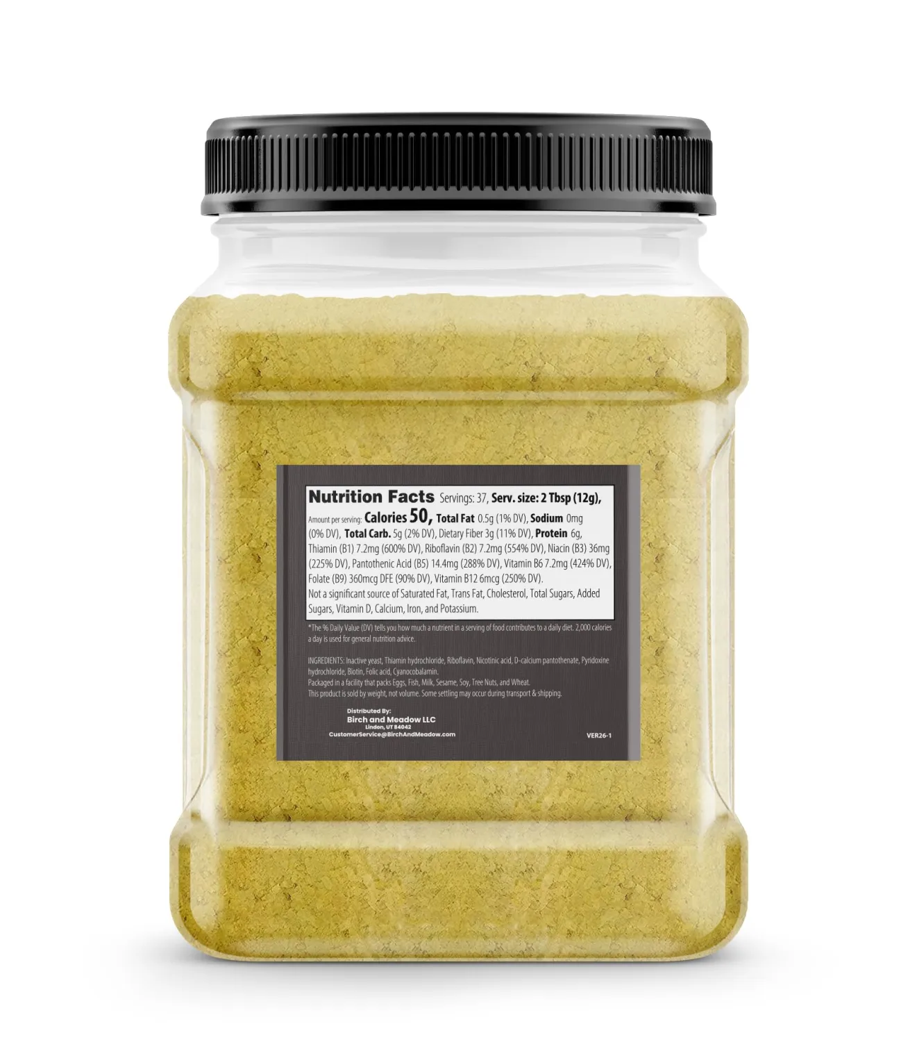Birch & Meadow, Nutritional Yeast, 1 Lb | For cooking, baking, and seasoning
