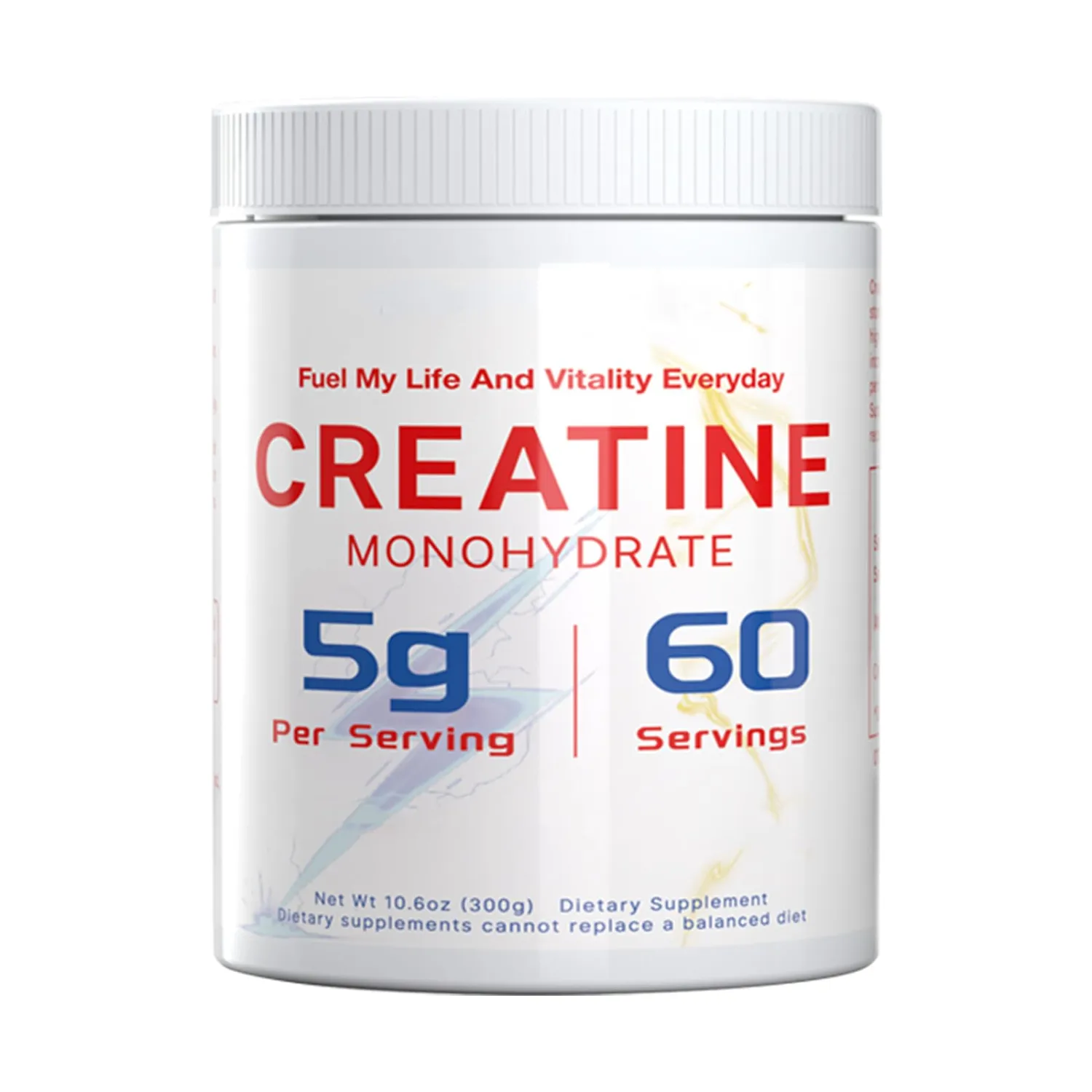 Dr.HR Creatine Monohydrate Powder for Women Men Supports Muscle Growth Strength, Energy & Athletic Performance, 200 Mesh Fast Dissolving Pure Instantized & Easy to Absorb, 60 Servings