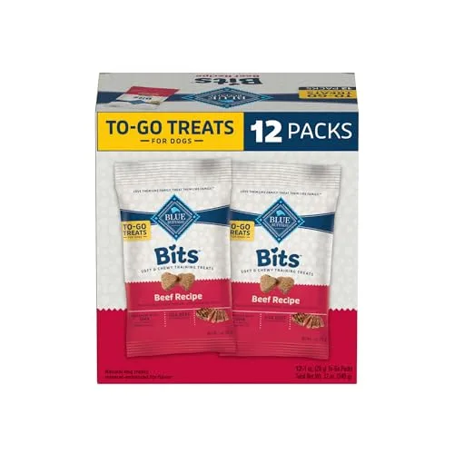 Blue Buffalo Bits Beef Training Treats, 1 oz, 12 ct