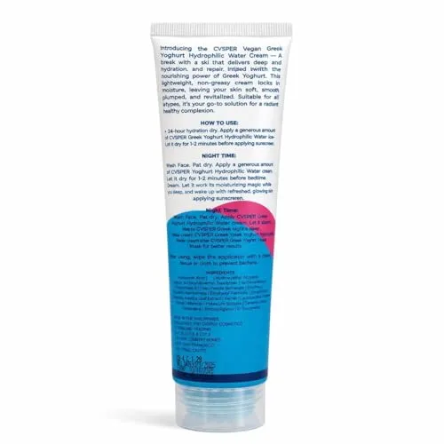 CVSPER HealRepair Greek Yogurt Water Cream 50ml Vegan HA Moisturizer