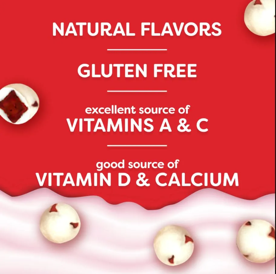 W'elch's Fruit 'n Yogurt, Fruits Snacks, Strawberry, 1.8 oz, 20 ct